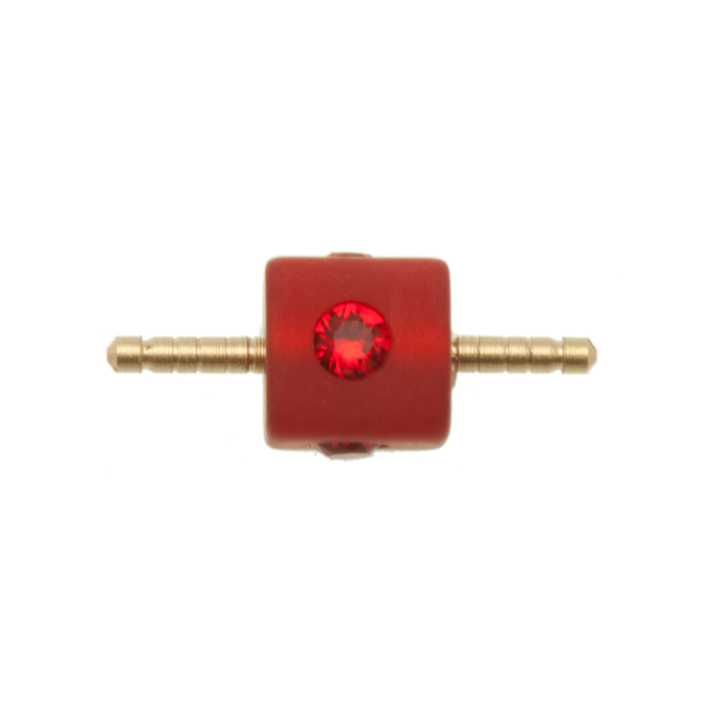 hohles kautschuk band verschluss würfel polaris 10mm light siam 3-4mm | 1st