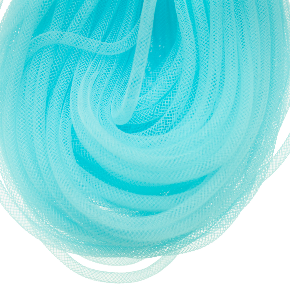 nylon-perlenschlauch himmelblau 4mm | 4mt