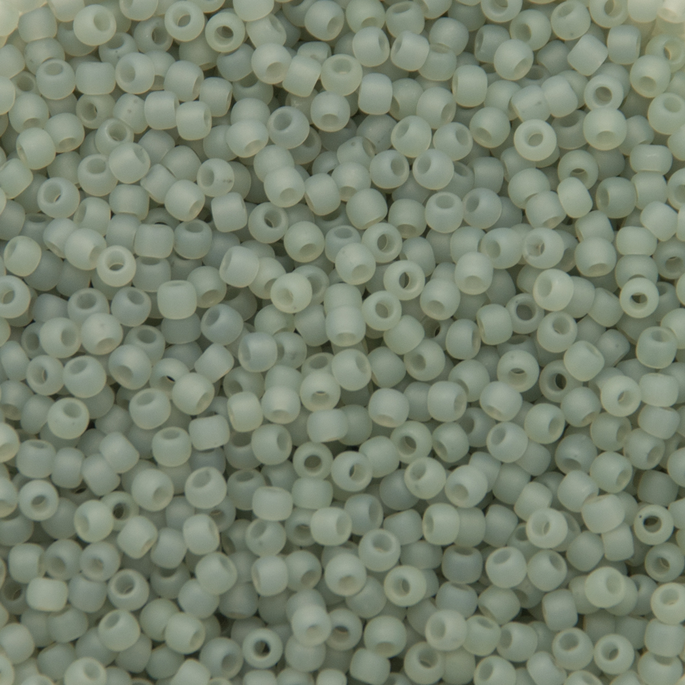 rocaille toho seed beads 11/0 ceylon frosted smoke (150f) | 10gr