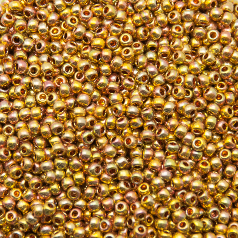 rocaille toho seed beads 11/0 galvanized midas gold (722) | 5gr