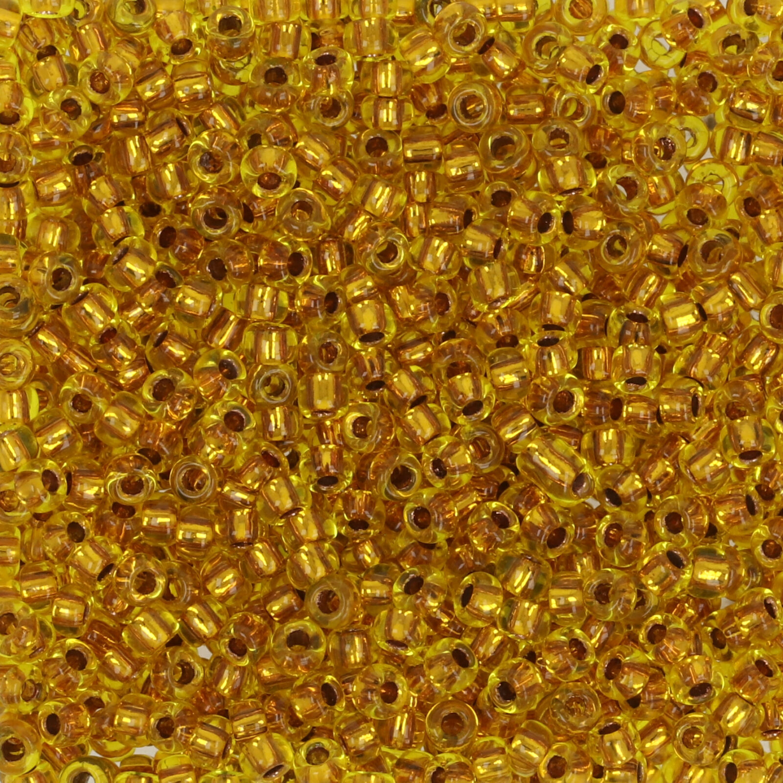 rocaille toho seed beads 11/0 copper lined marigold (745) | 10gr