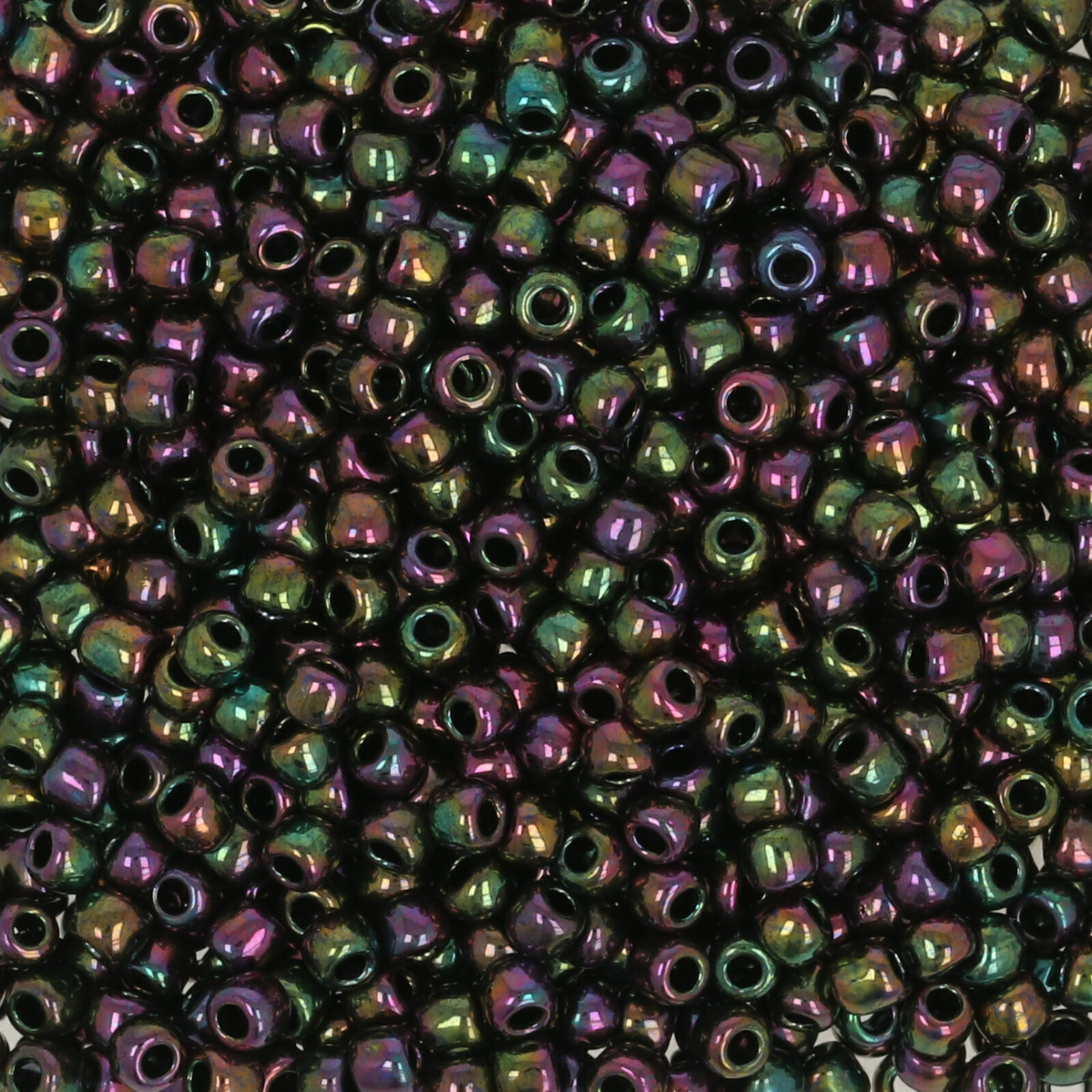 saatperlen toho 11/0 higher metallic purple/green iris (509) | 10gr