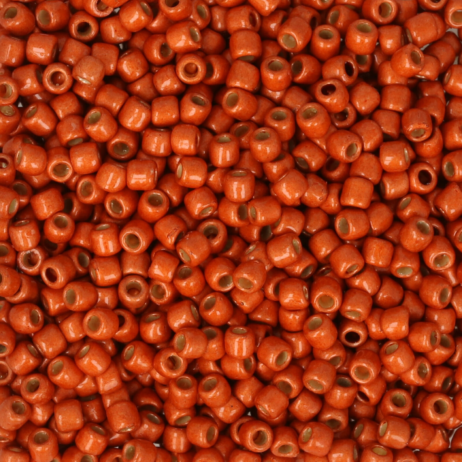 rocaille toho seed beads 11/0 permanent finish galvanized saffron (pf562f) | 10gr