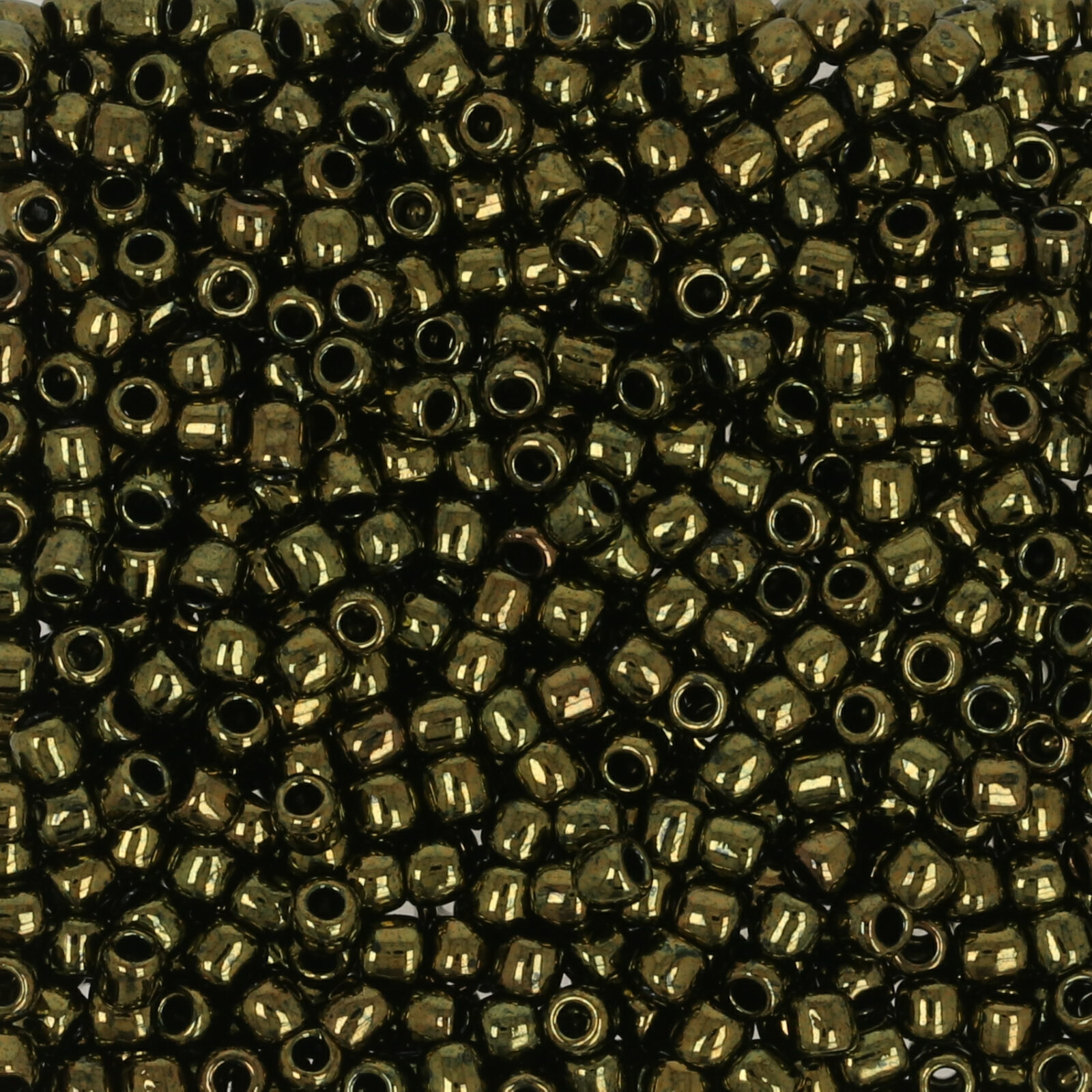 saatperlen toho 11/0 gold lustered dark chocolate bronze (422) | 10gr