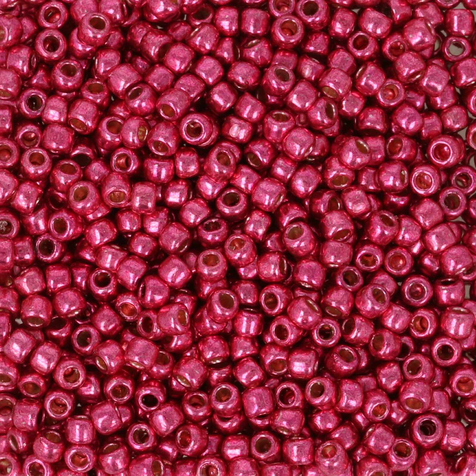 rocaille toho seed beads 11/0 permanent finish galvanized orchid (pf563) | 10gr