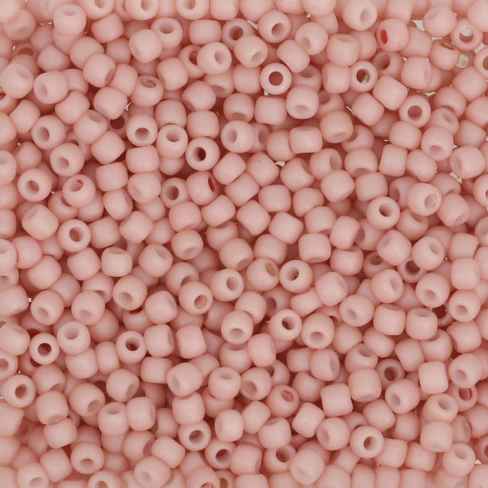 saatperlen toho 11/0 opaque pastel frosted shrimp (764) | 10gr
