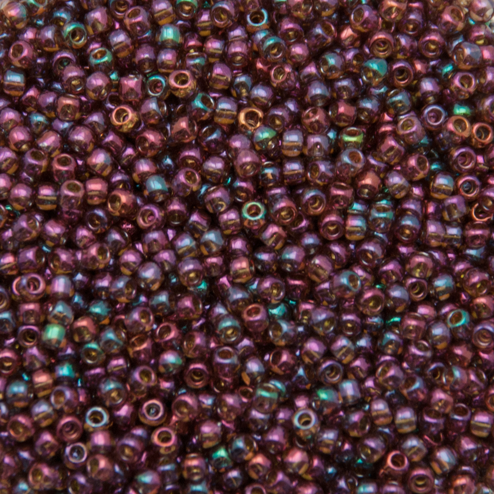 saatperlen toho 11/0 gold lustered marionberry (425) | 10gr