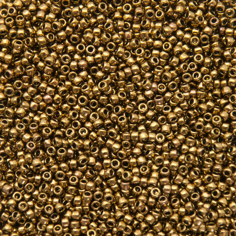 rocaille toho seed beads 15/0 antique bronze (223) | 10gr
