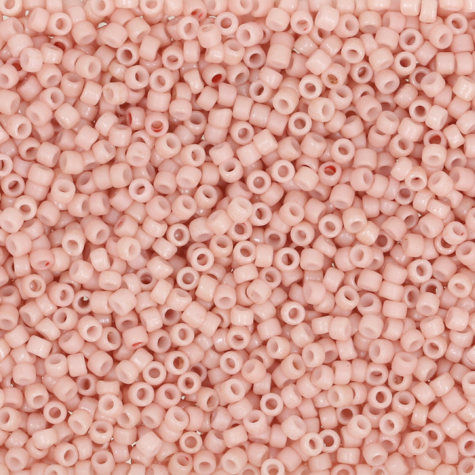 saatperlen toho 15/0 opaque pastel frosted shrimp (764) | 10gr
