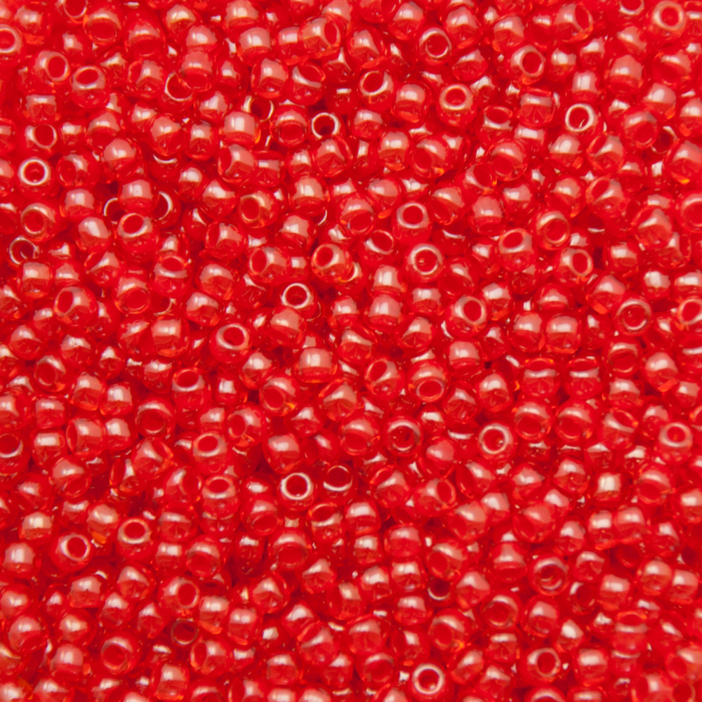 saatperlen toho 11/0 inside color hyacinth/siam lined (958) | 10gr