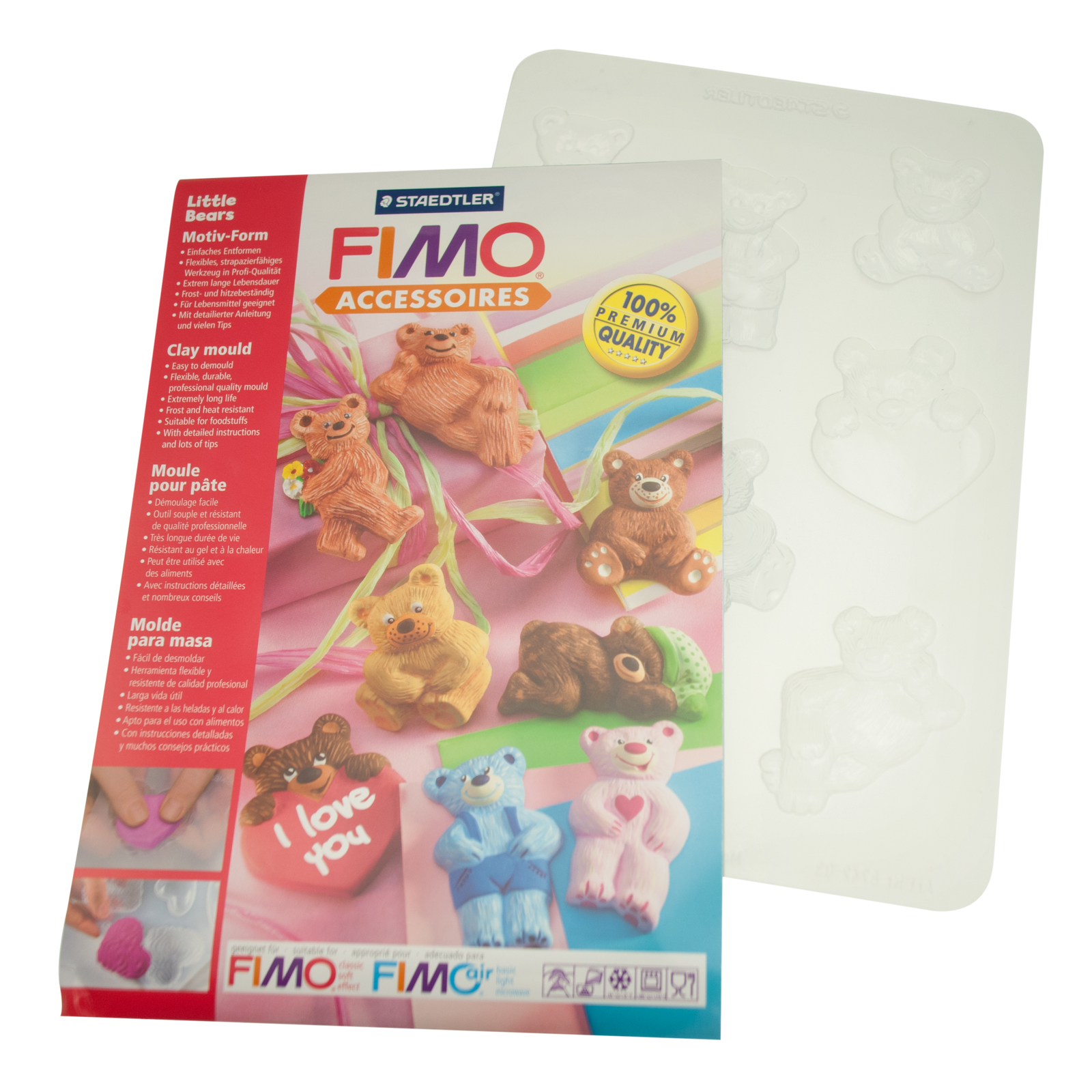fimo ausstechform bären | 1st