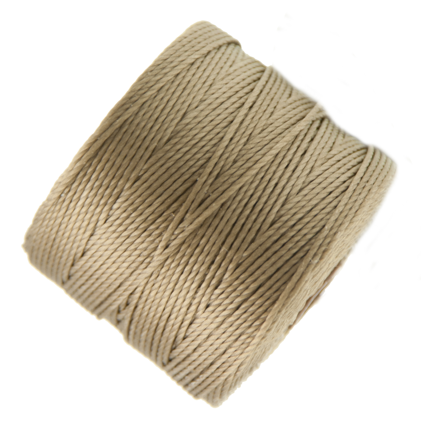 super-lon bead cord sand - size 0,50mm - 70mt spool | 1pc