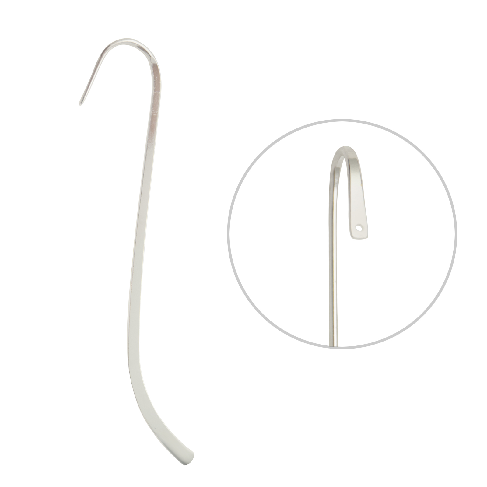 silver plated bookmark - length 12,5cm | 1pc