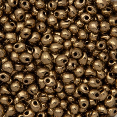drops miyuki 3,4mm metallic bronze | 10gr