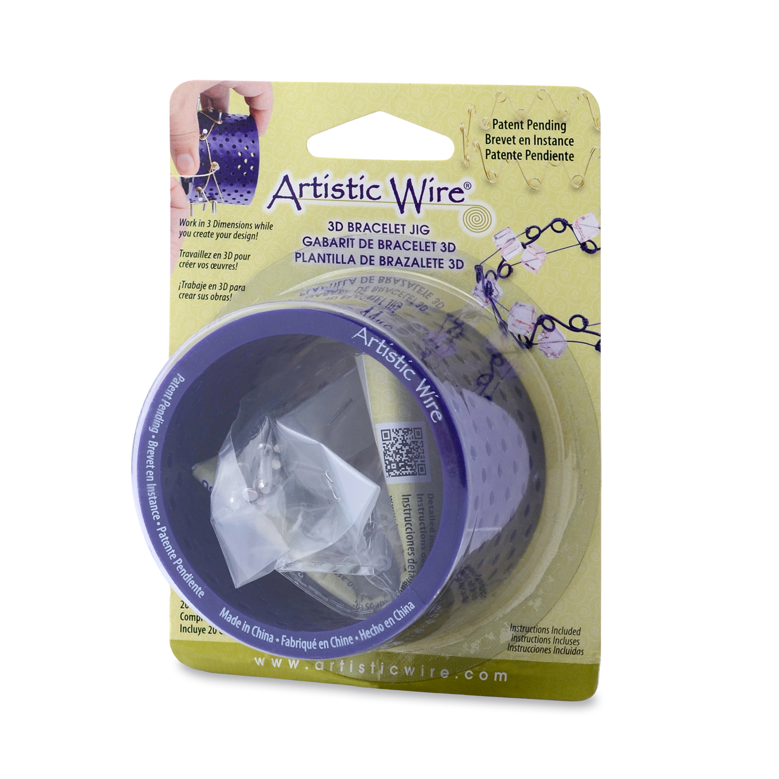 3d bracelet jig artistic wire | 1st