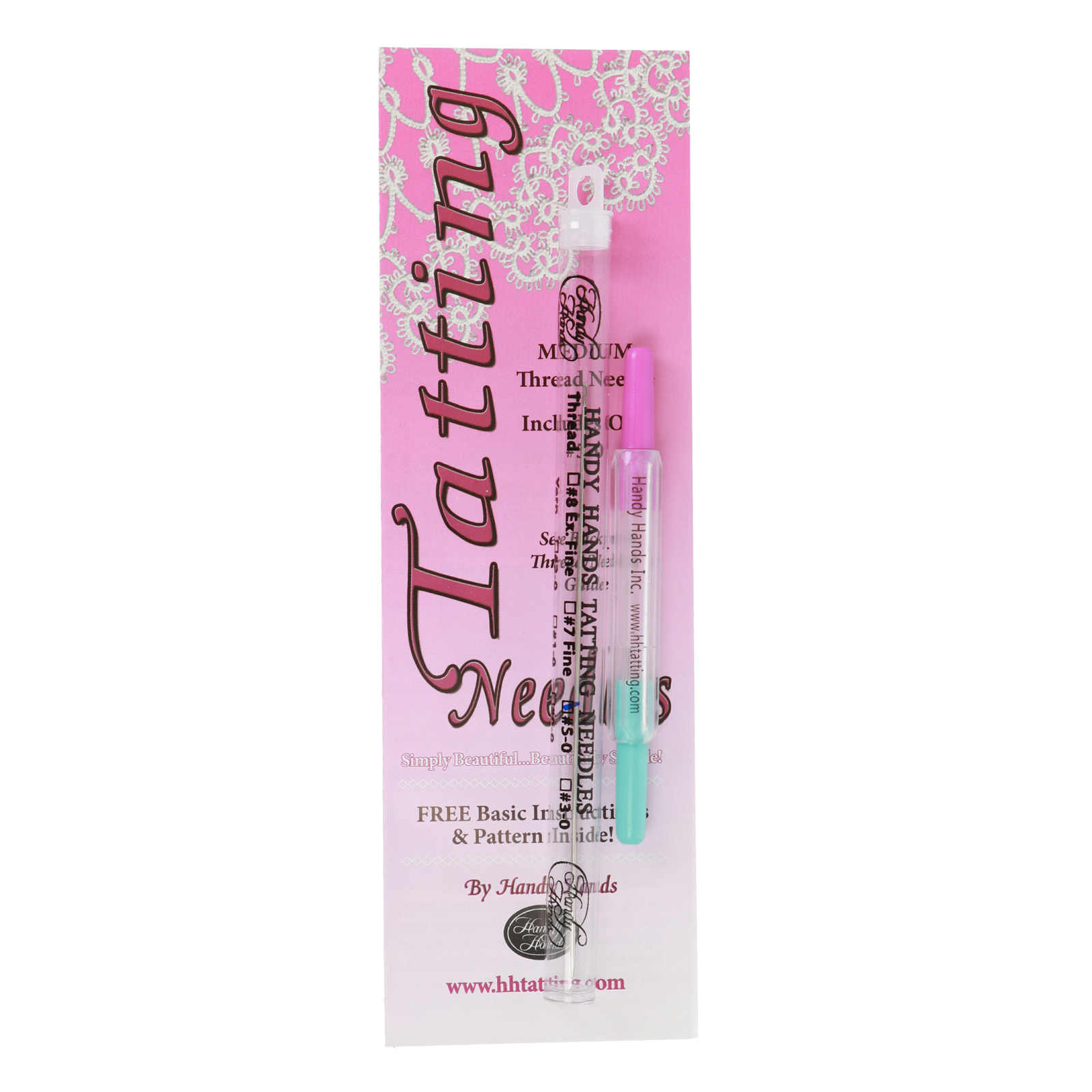 medium tatting needle by handy hands - size 5 | 1pc
