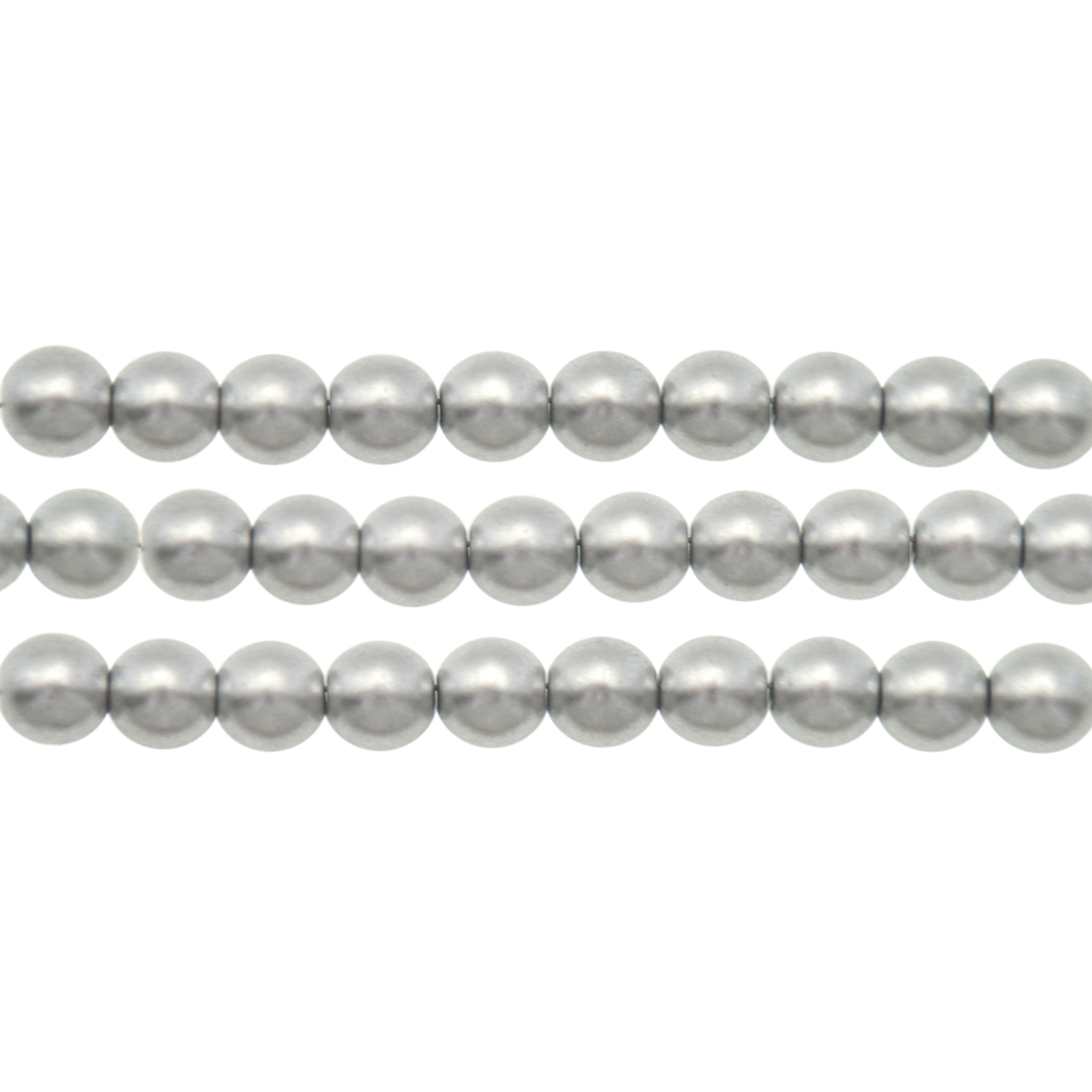 böhmische glas rund crystal aluminum 4mm | 100st