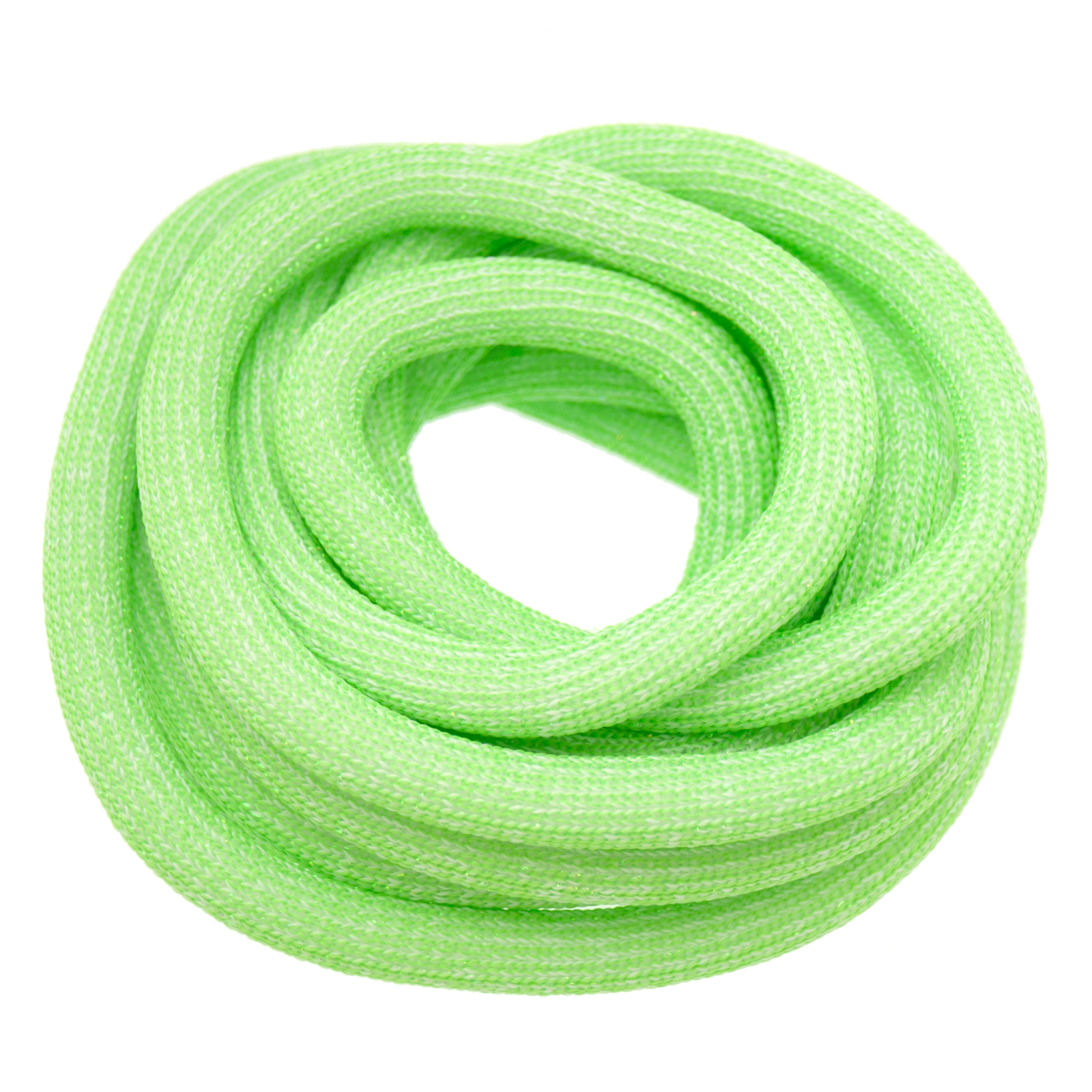 climbing cord - glitter green - 10mm | 1mt