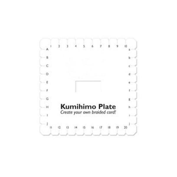 kumihimo plate square diameter 15cm | 1pc