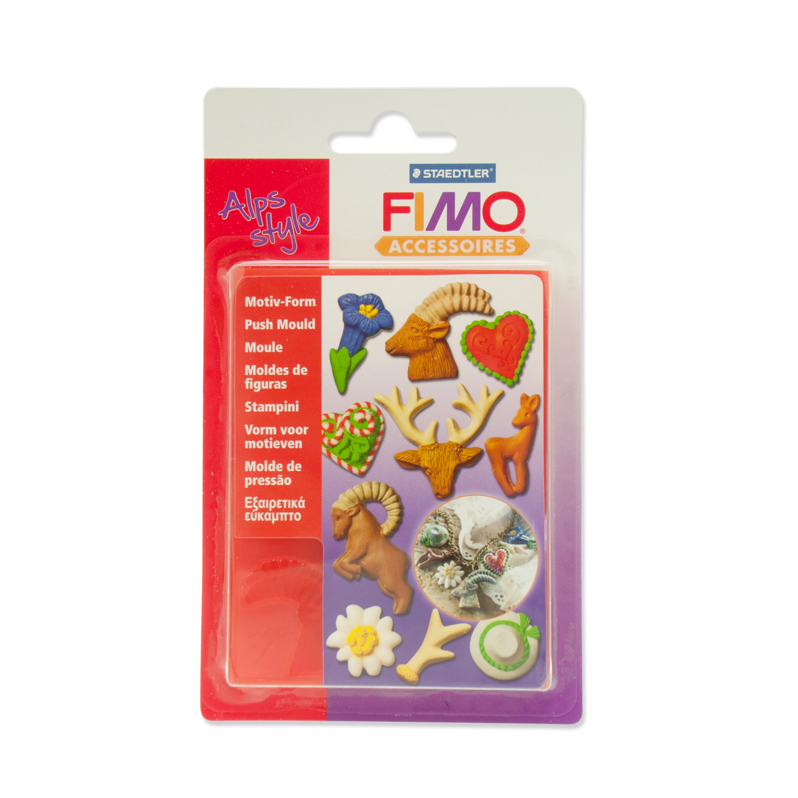 fimo ausstechform push alpiner stil | 1st