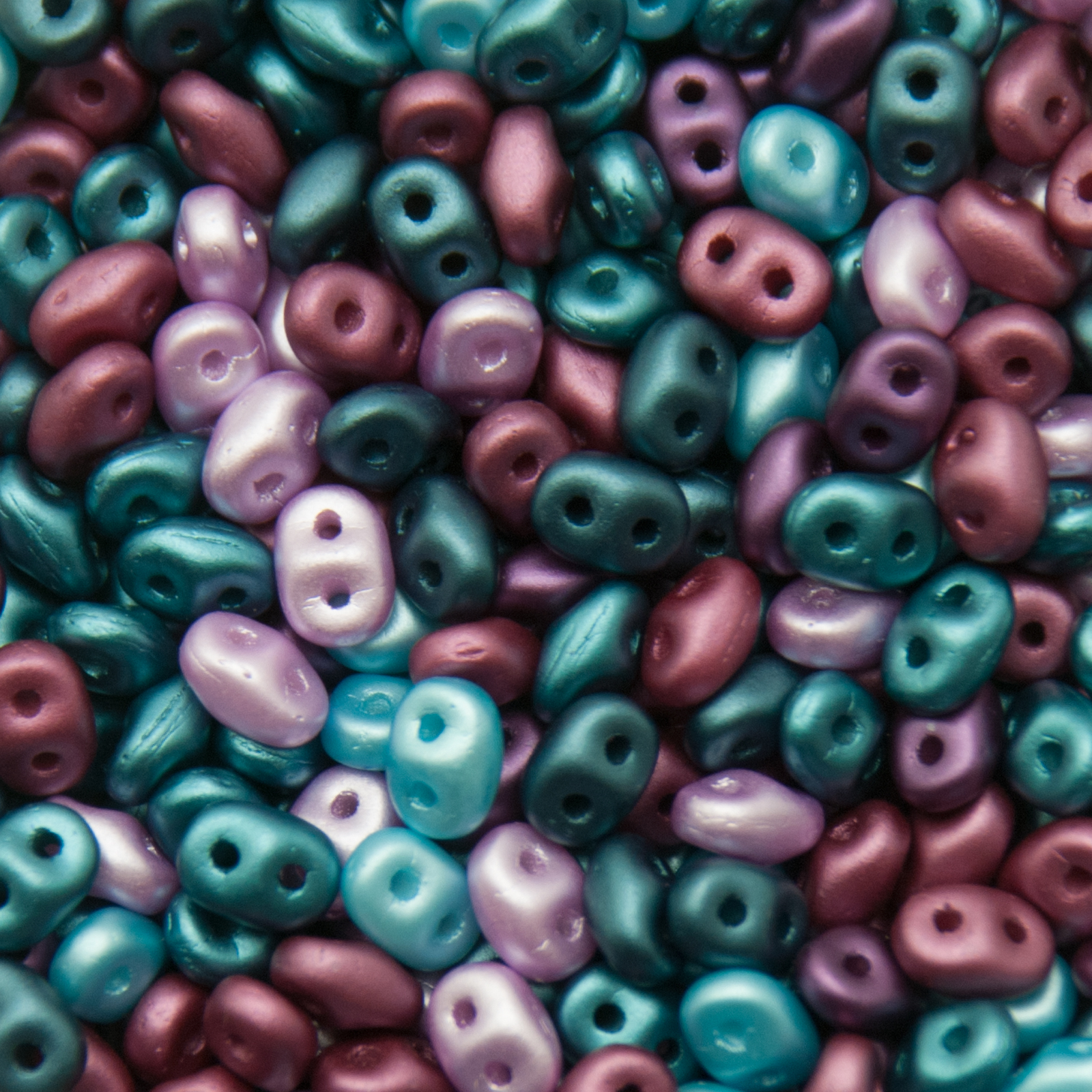 superduo perlen mix 5x2,5mm victorian elegance | 10gr