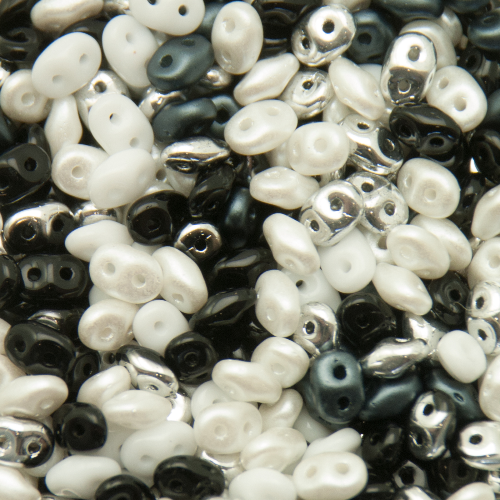 superduo seed beads 5x2,5mm - formal affair mix | 10gr