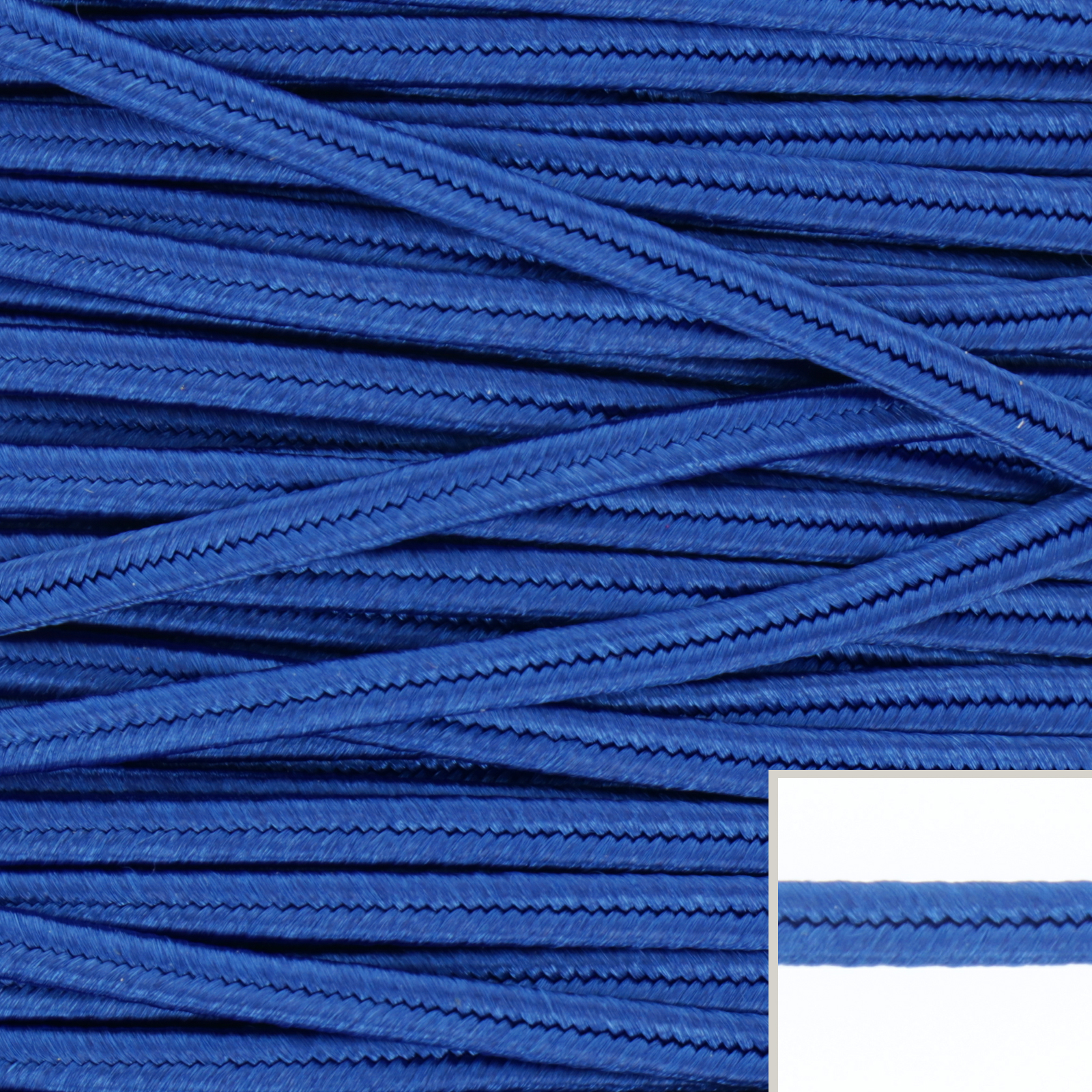 color soutache braid - cobalt blue 3,5mm | 2mt