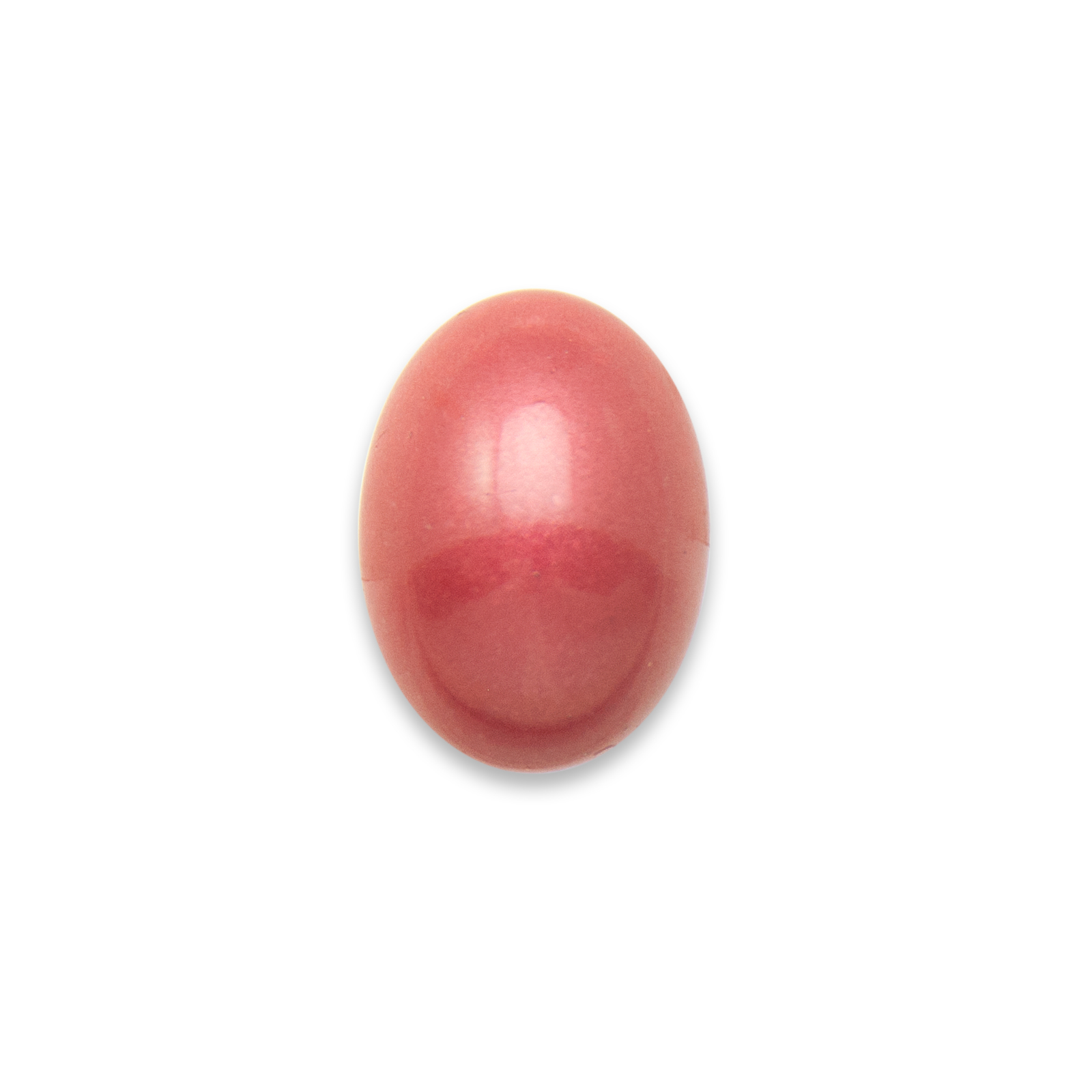 glascabochon pastel wine red glatte oval 18x13mm | 2st