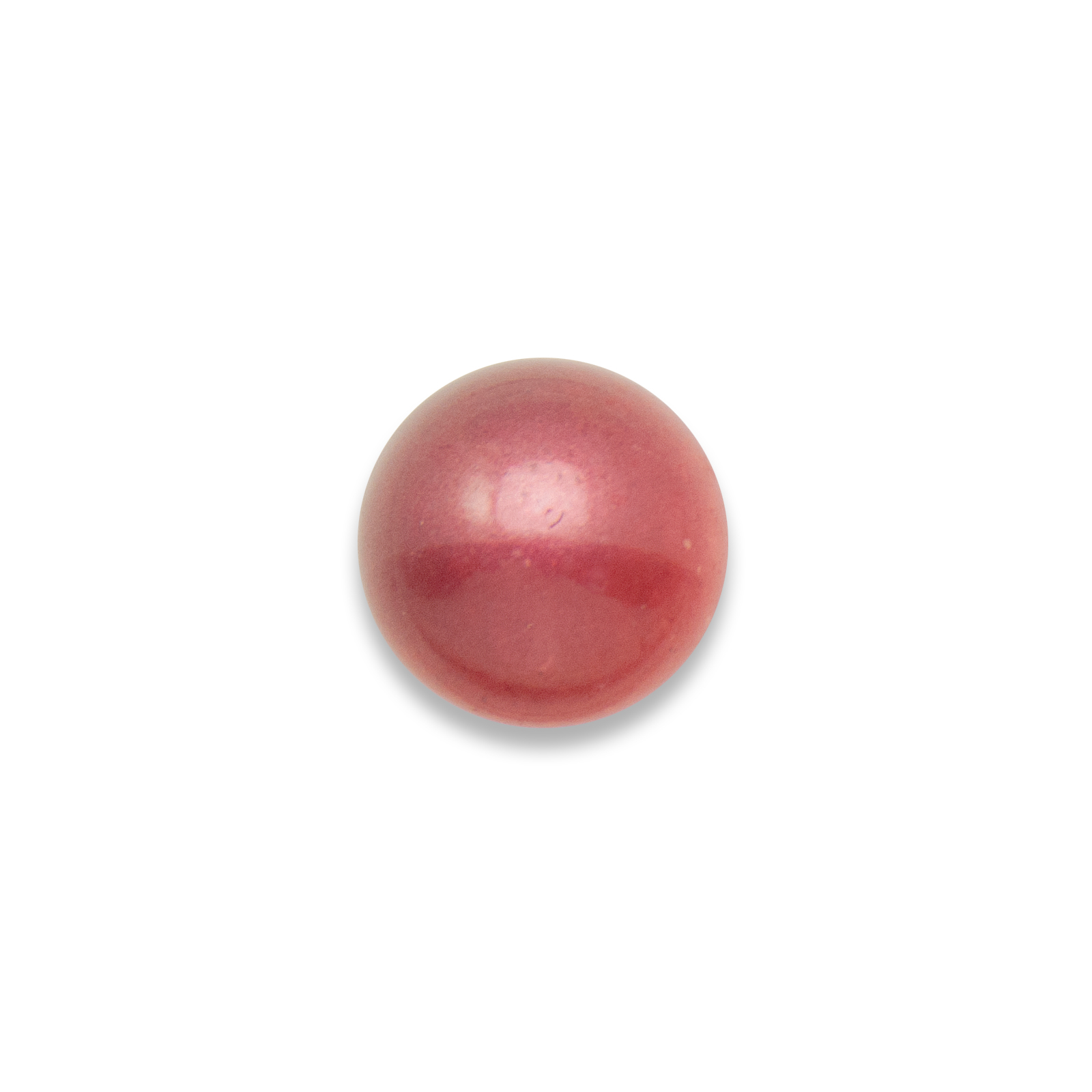 glascabochon pastel wine red glatte runde 14mm | 2st