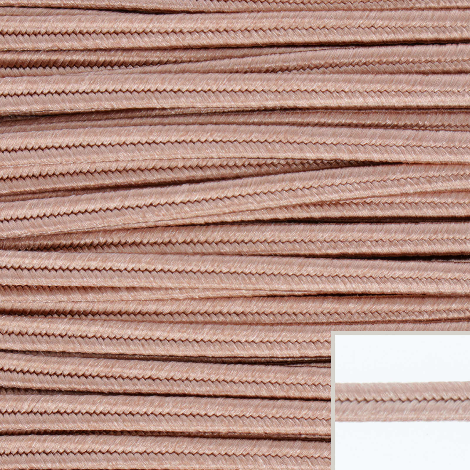 color soutache braid - blush 3,5mm | 2mt