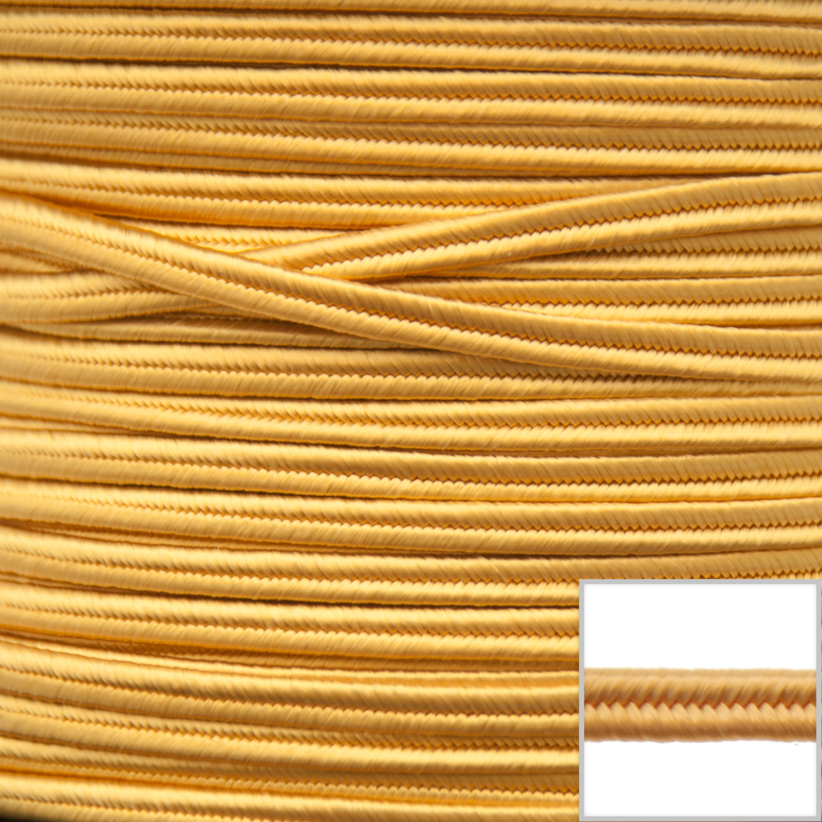 color soutache braid - honey 3,5mm | 2mt