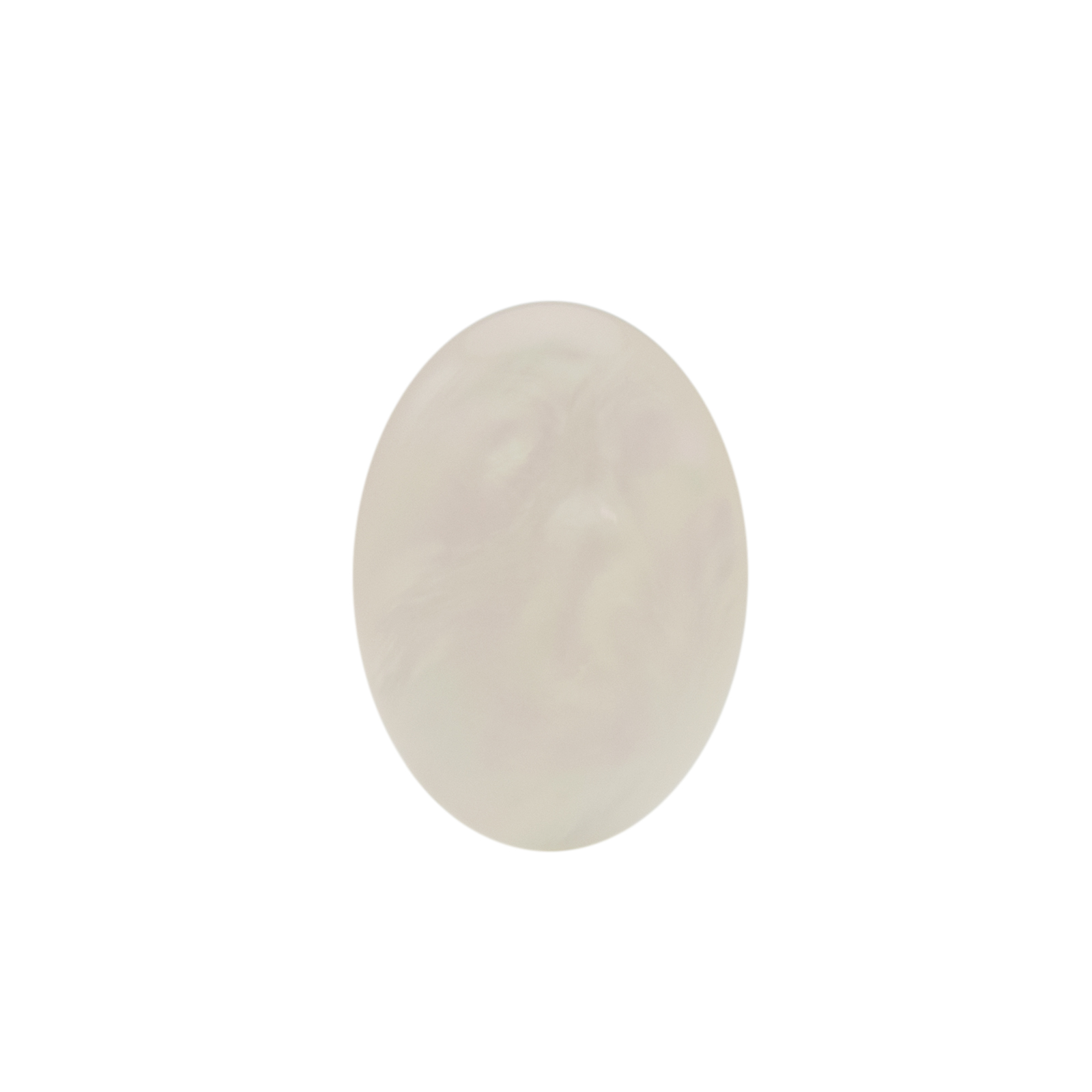 cabochon imitationen perlmuttartig white oval 25x18mm | 2st