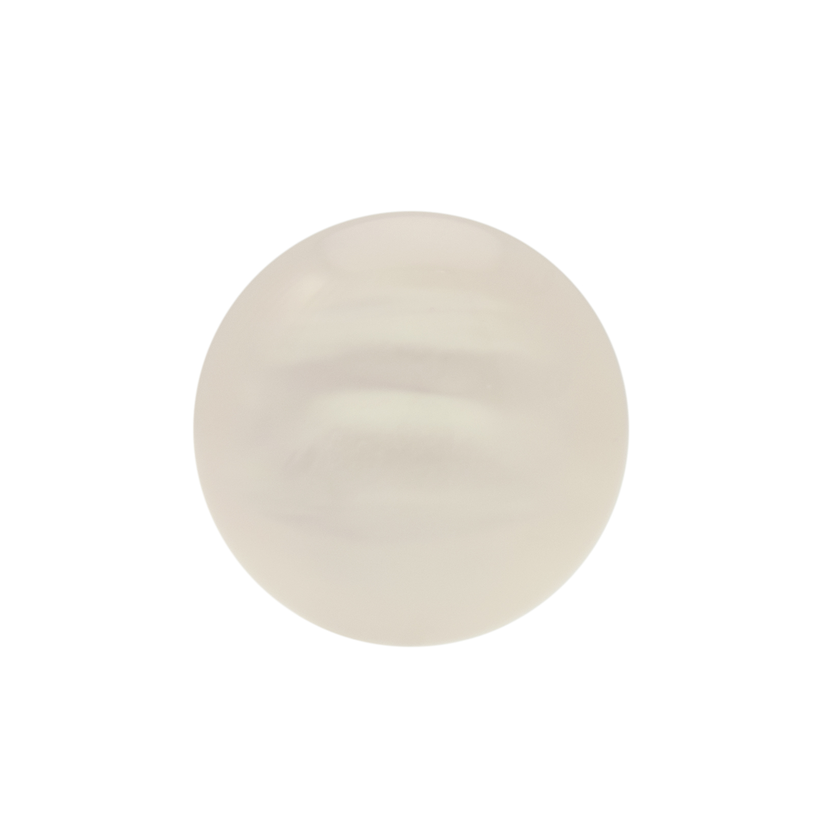 cabochon imitationen perlmuttartig white rund 25mm | 2st