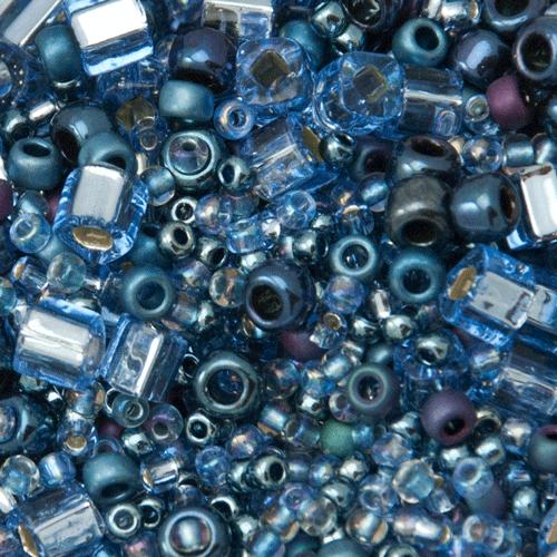 rocailles toho beads mix - yumi periwinkle (3204) | 10gr