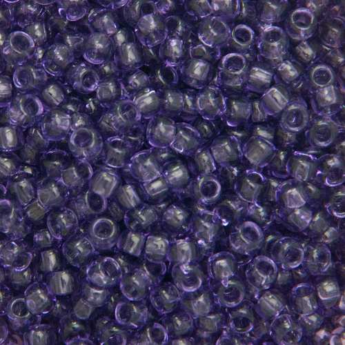 rocaille toho seed beads 8/0 transparent sugar plum (19) | 10gr