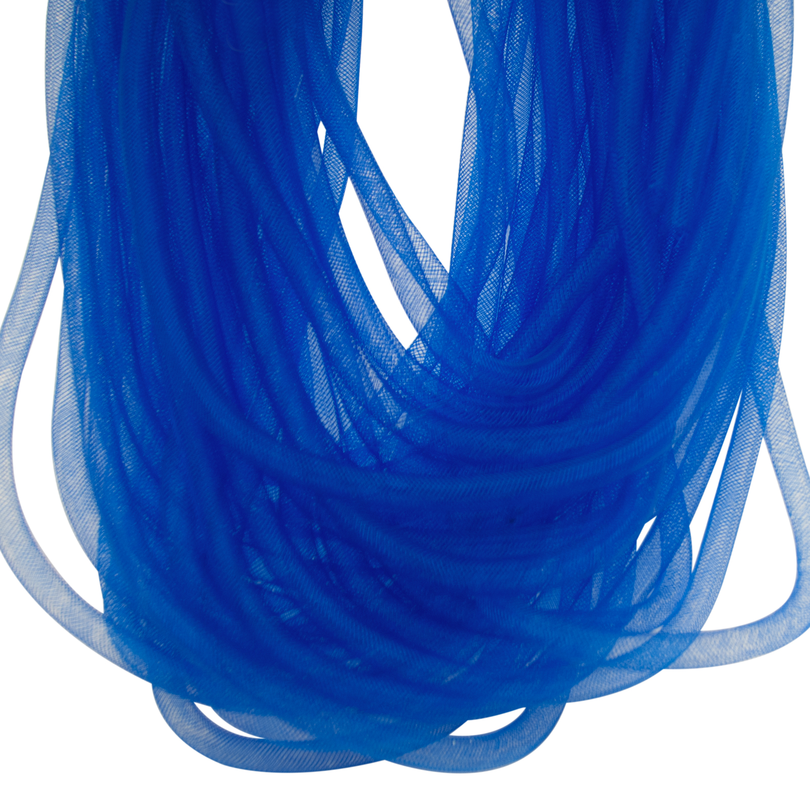 plastic net tubolar mesh - light blue 8mm | 2mt