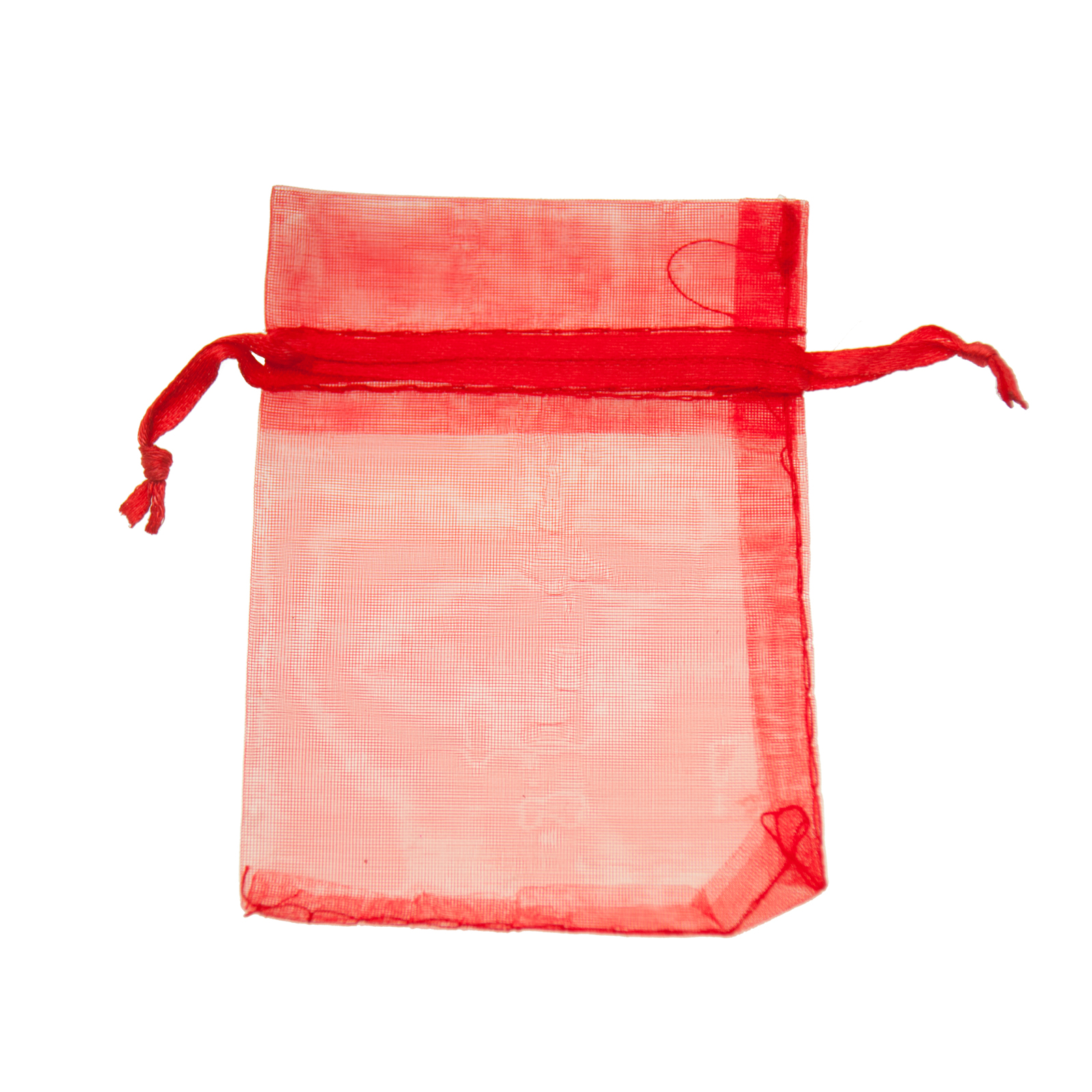 organza beutel rot 90x70mm | 20st