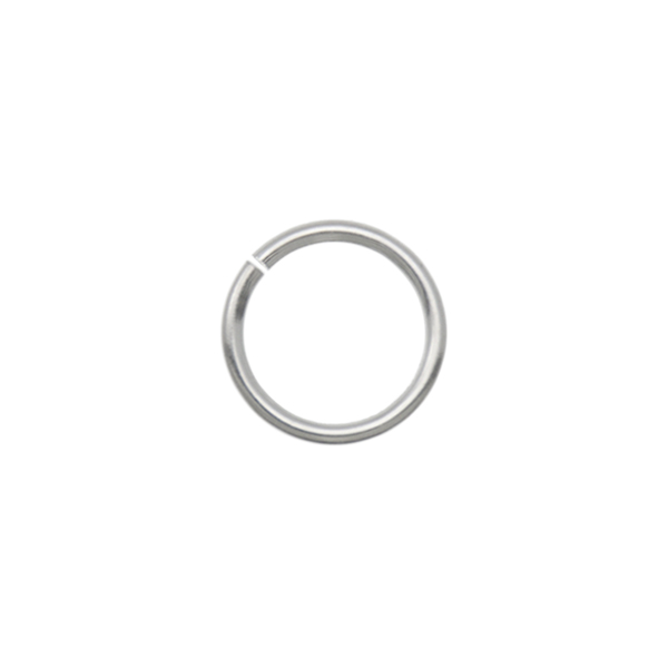 sterling silver open jump ring 3mm - wire 0,8mm | 20pc