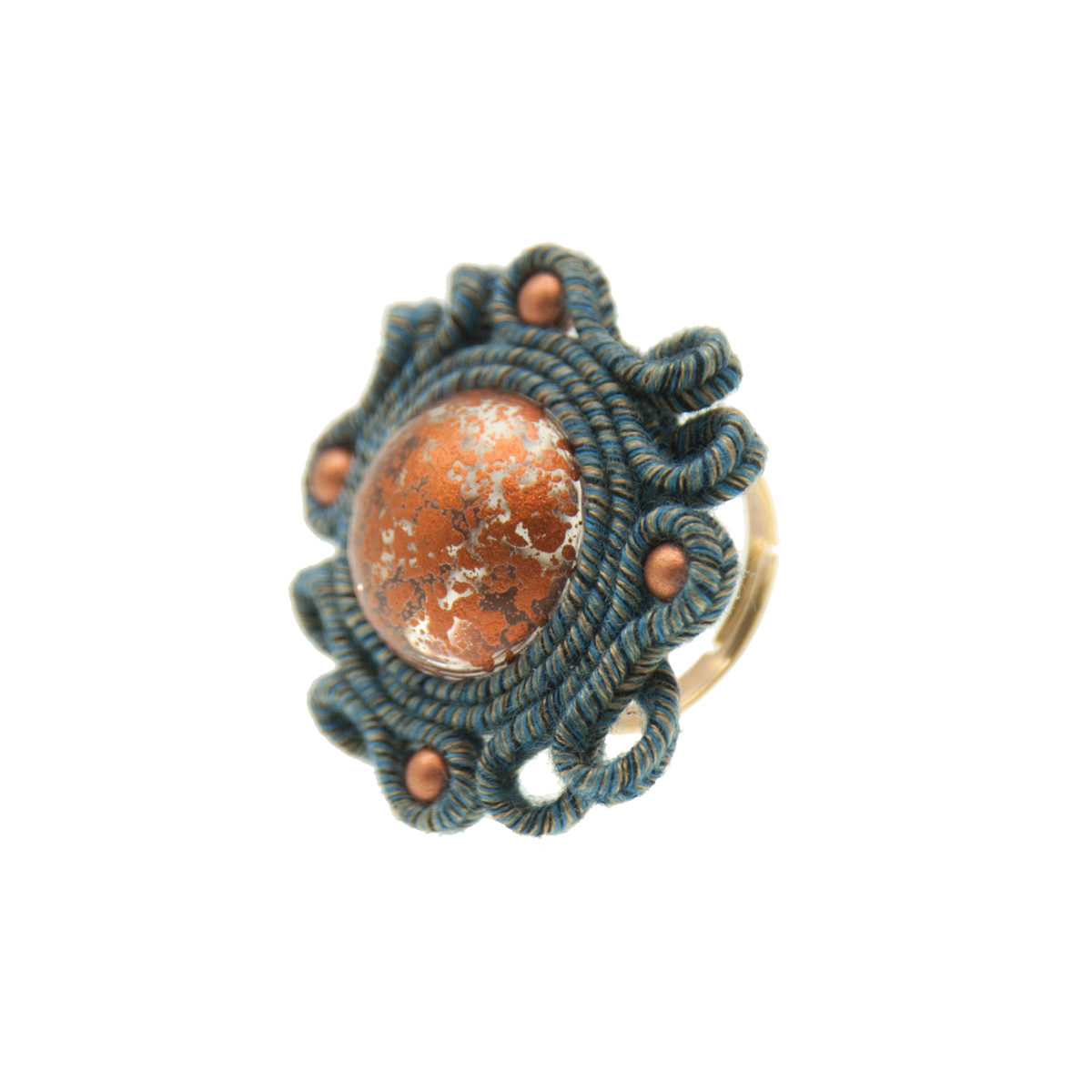 kit geans ring - soutache technique - masterclass | 1 kit