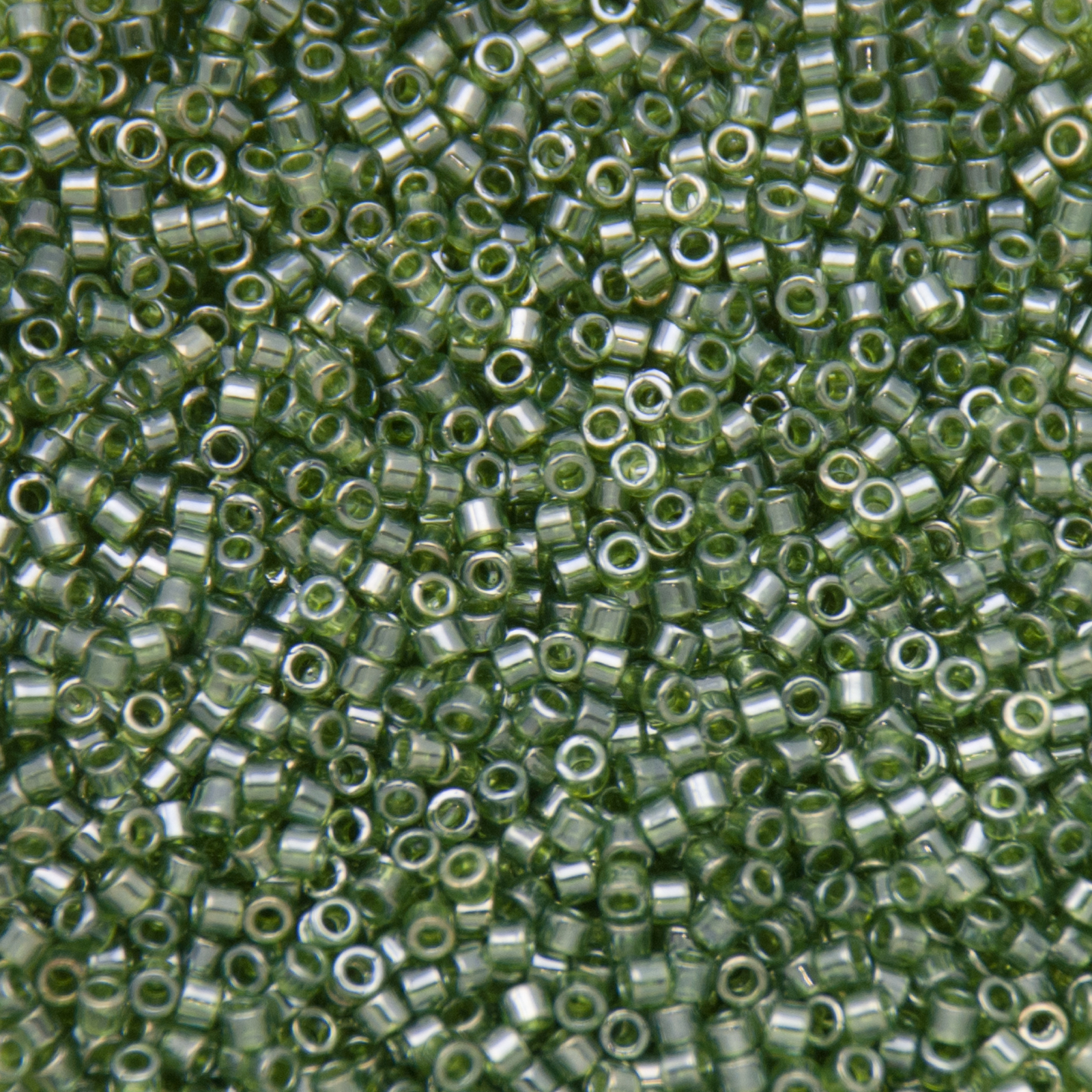 miyuki delica 11/0 - transparent olive luster | 8gr