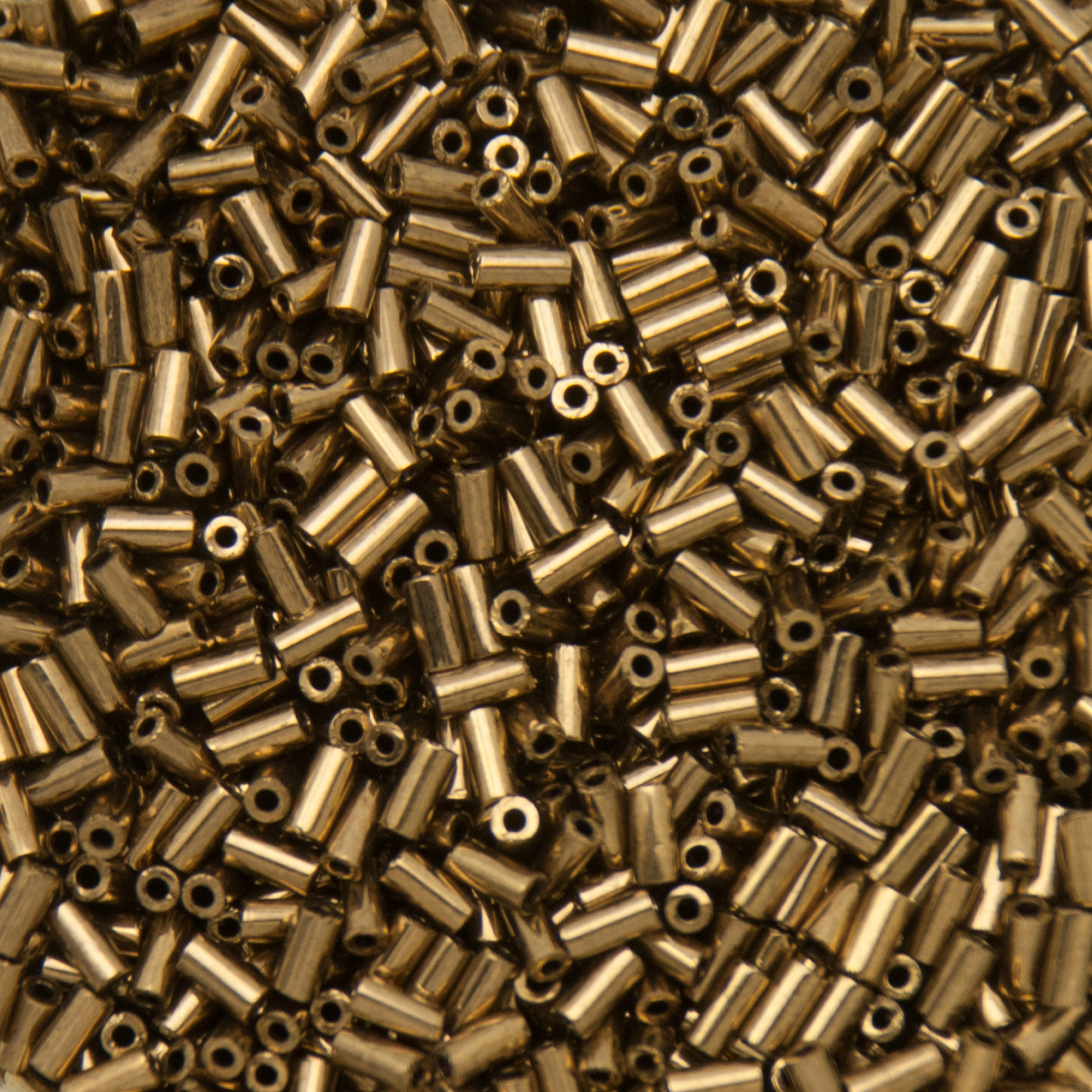 bugle miyuki beads 3mm metallic bronze (457) | 10gr