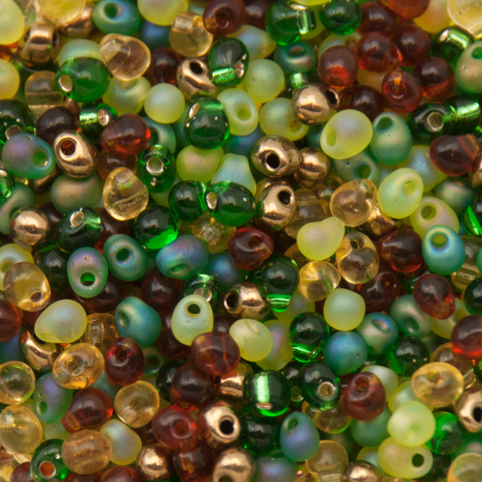 drops miyuki 3,4mm mix earthtone | 10gr