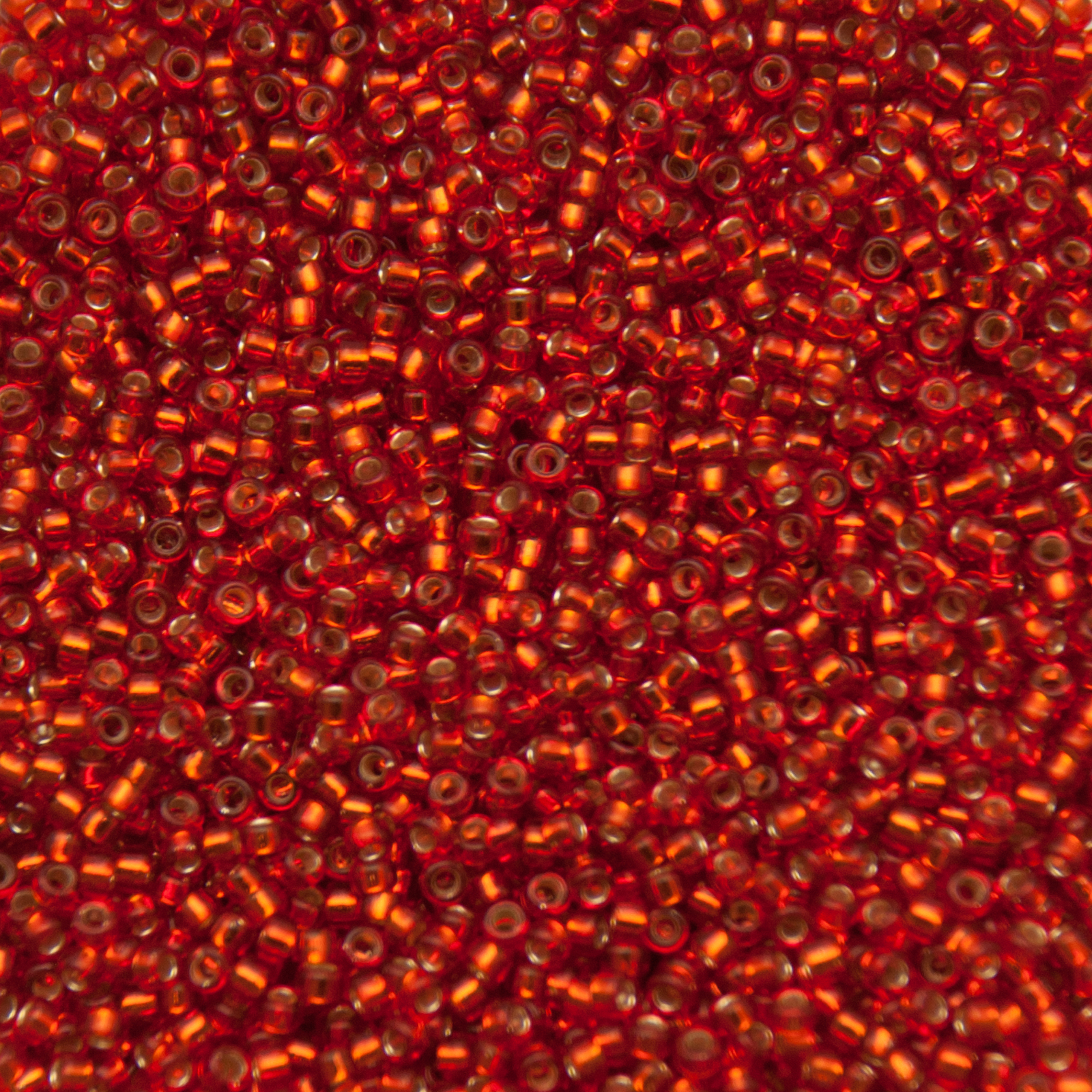 miyuki rocailles 15/0 - silver-lined red (10) | 10gr