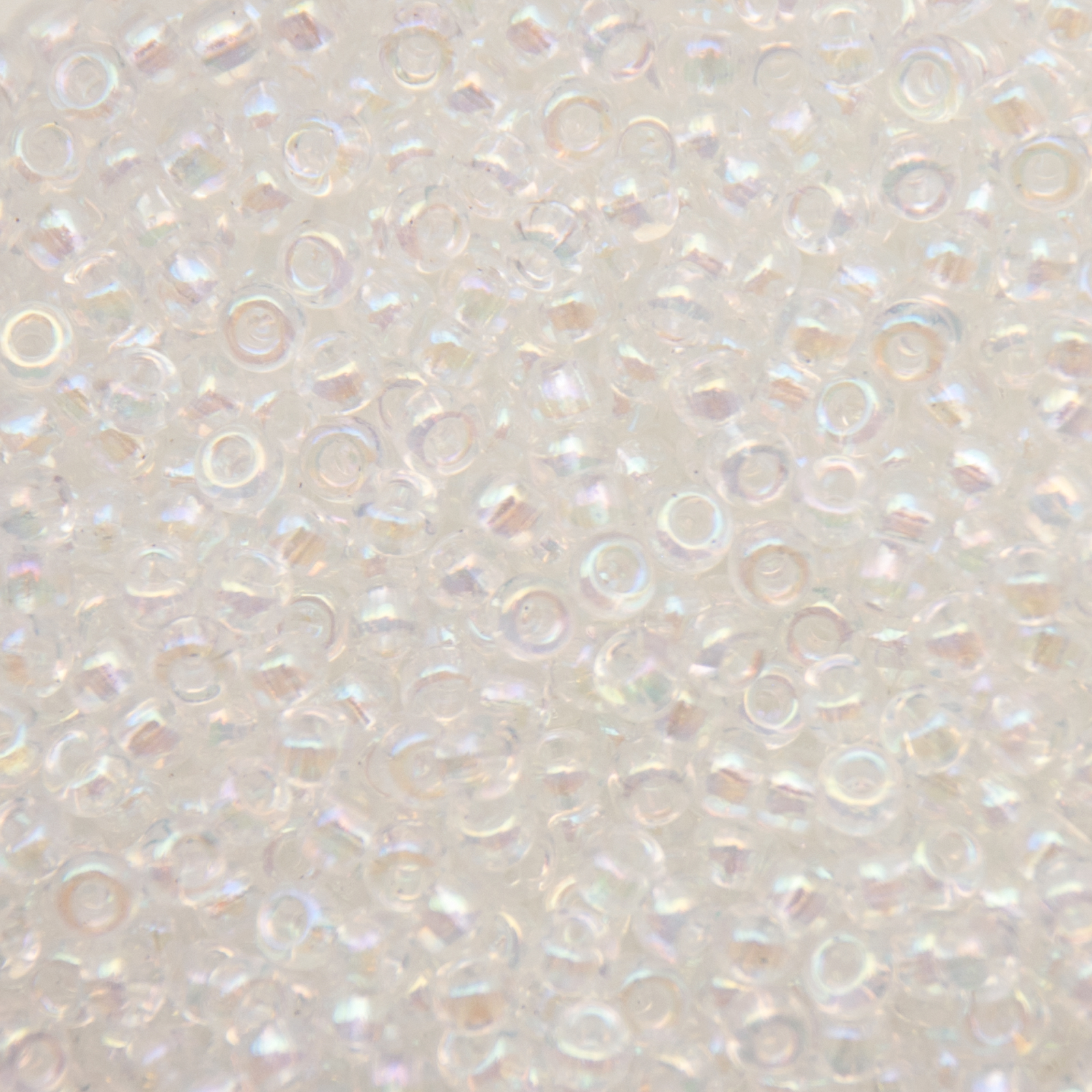 miyuki rocailles 8/0 - transparent crystal ab (250) | 10gr