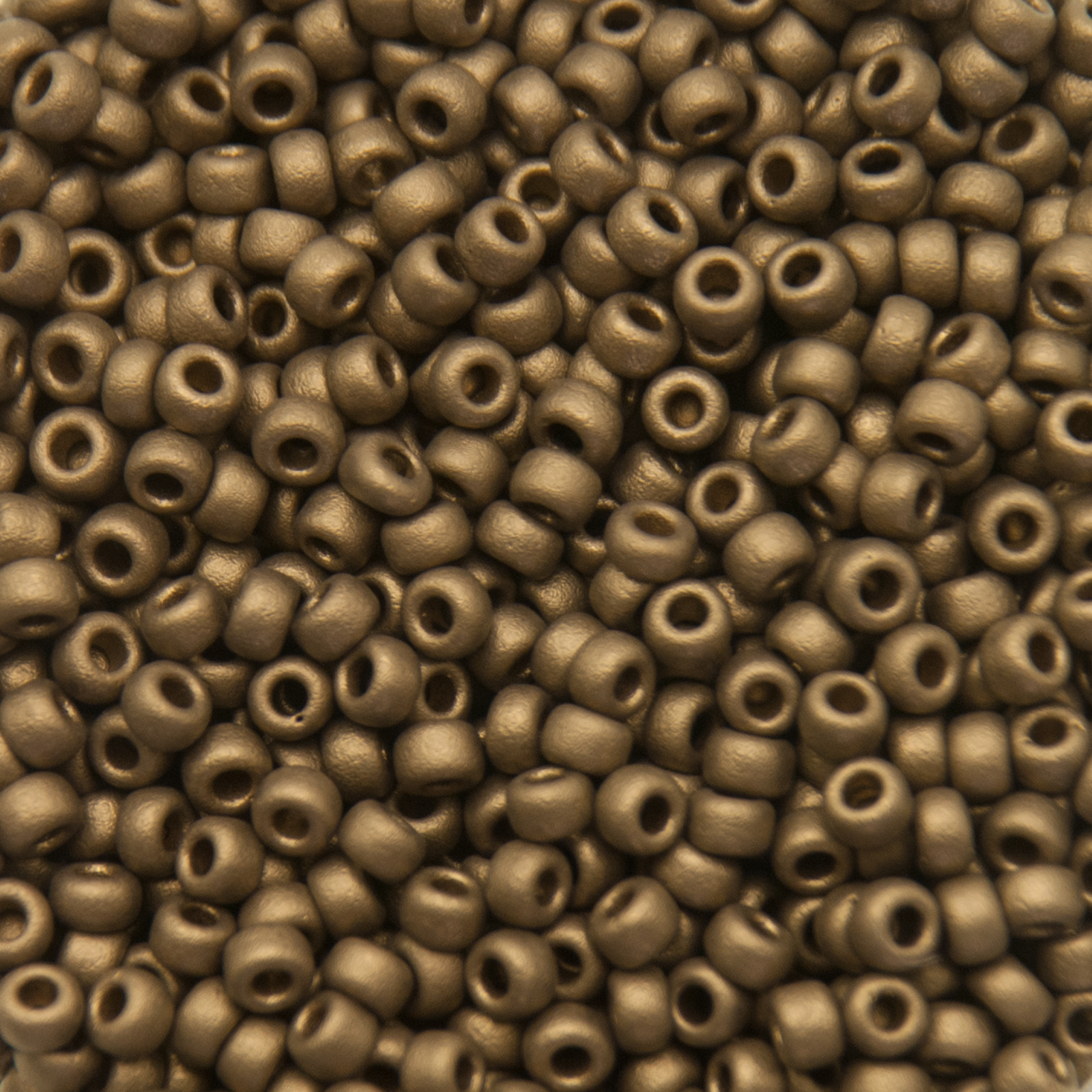 miyuki rocailles 8/0 - matte metallic dark bronze (2006) | 10gr