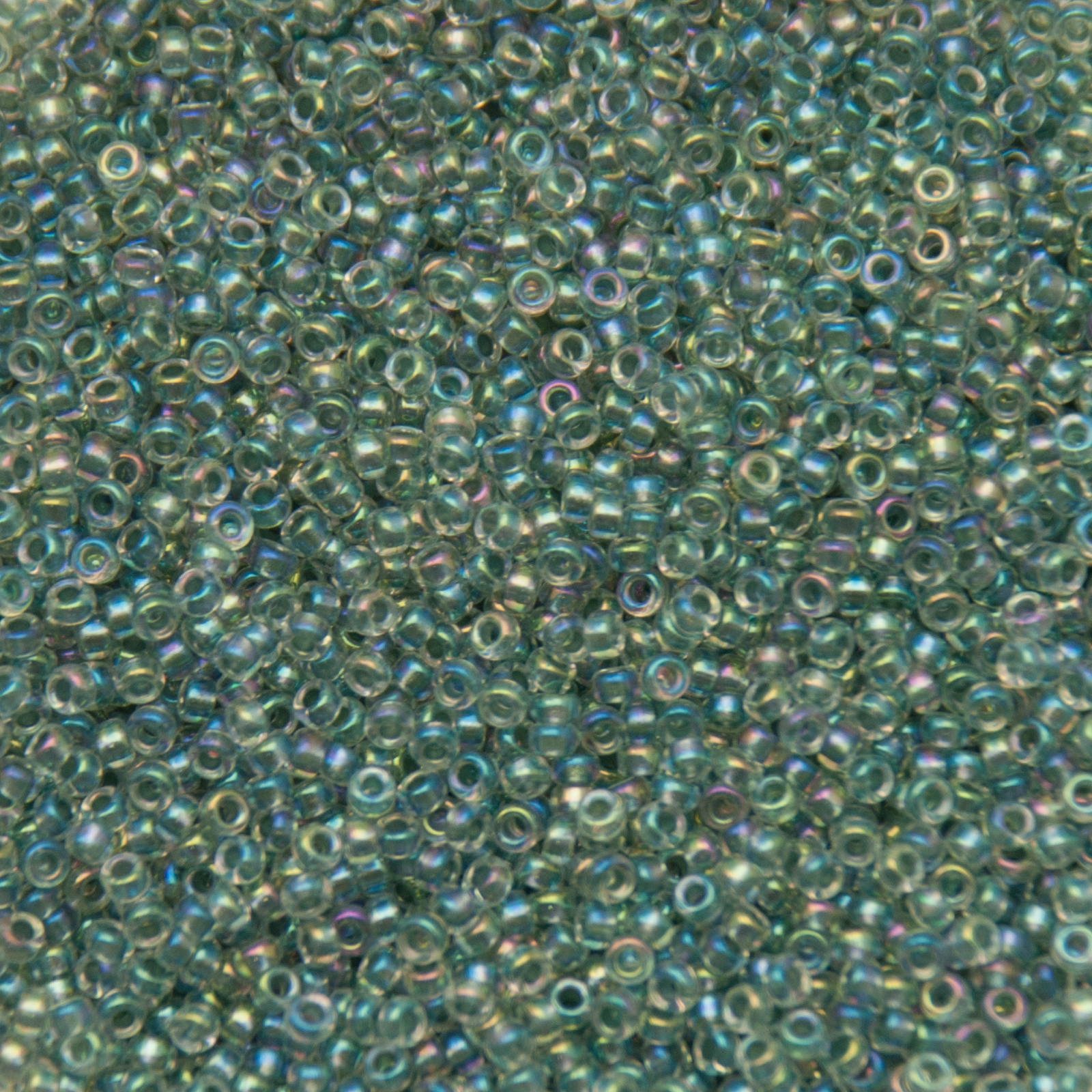 miyuki rocailles 15/0 - crystal seafoam lined (263) | 10gr