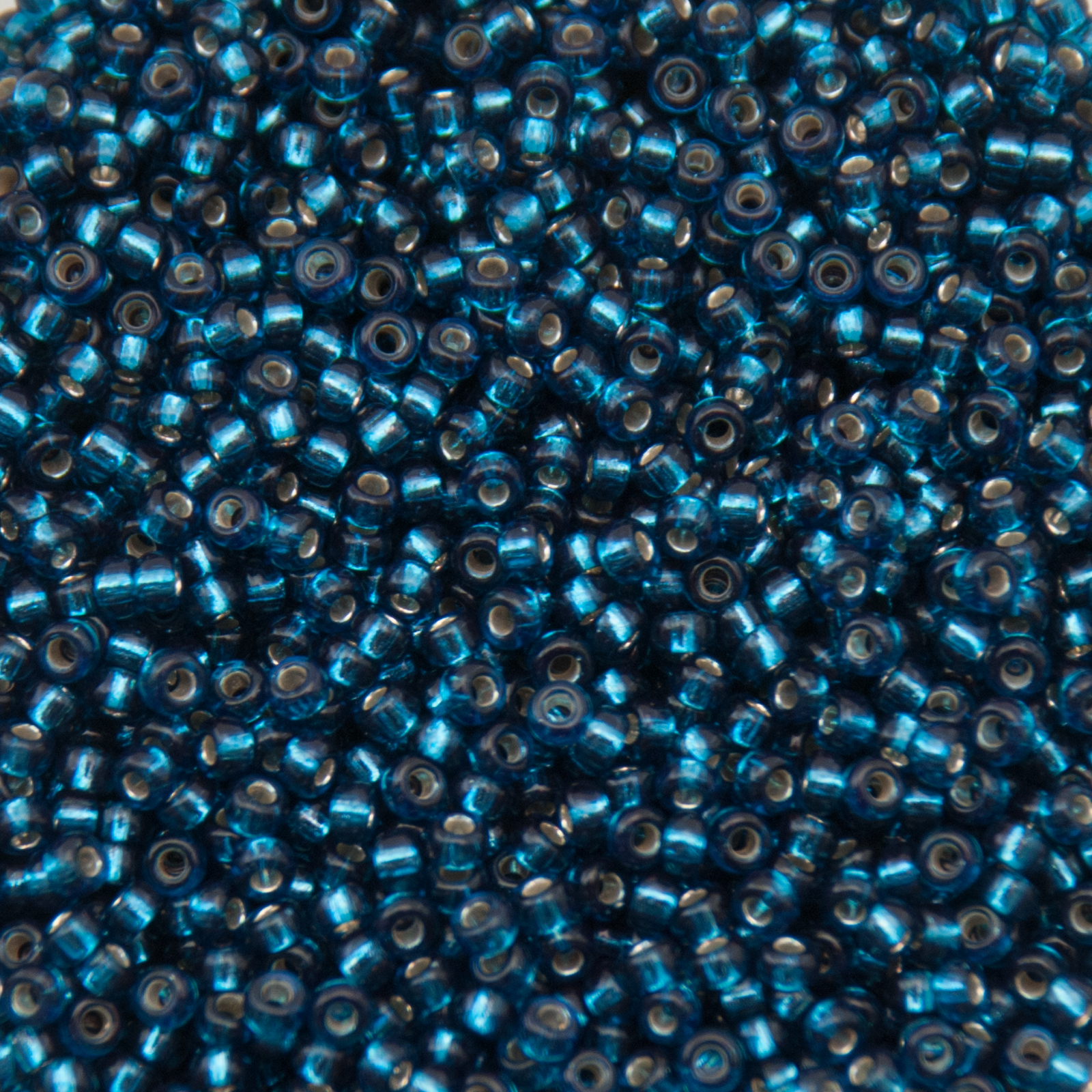 miyuki rocailles 11/0 - silver-lined blue zircon (1425) | 10gr