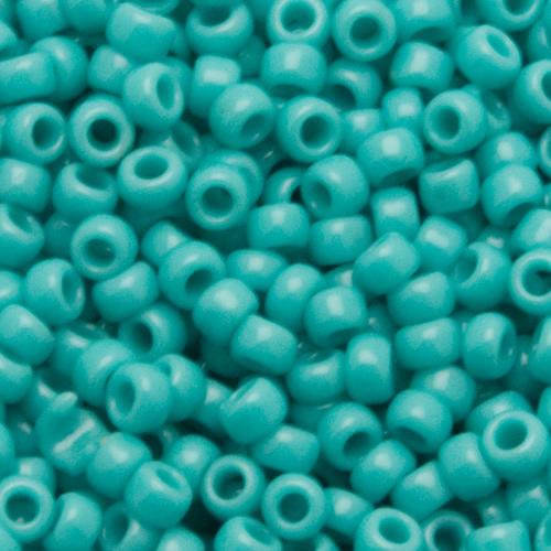 rocaille toho seed beads 8/0 - opaque turquoise (55) | 10gr