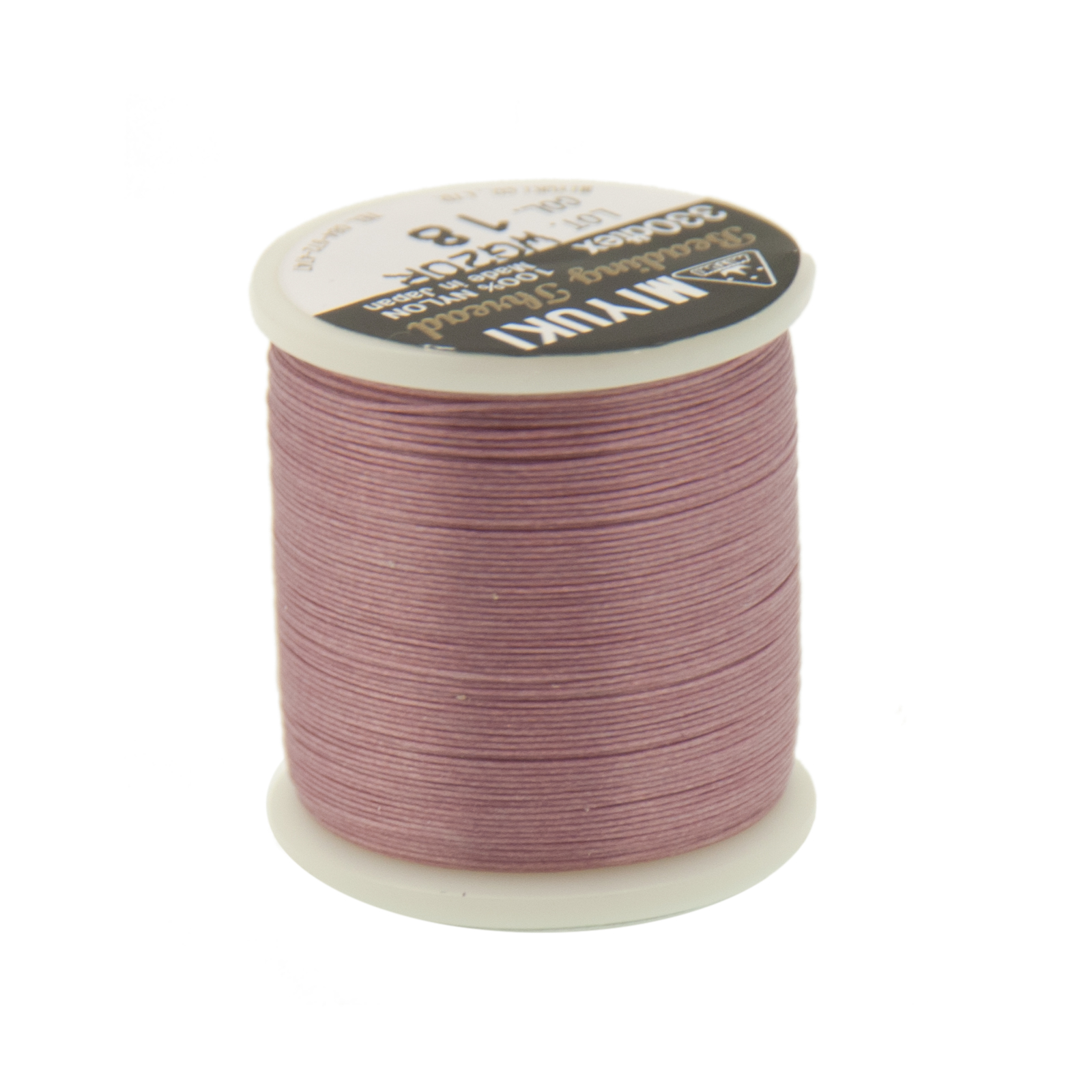rose miyuki nylon beading thread - size 0,25mm - 50mt spool | 1pc