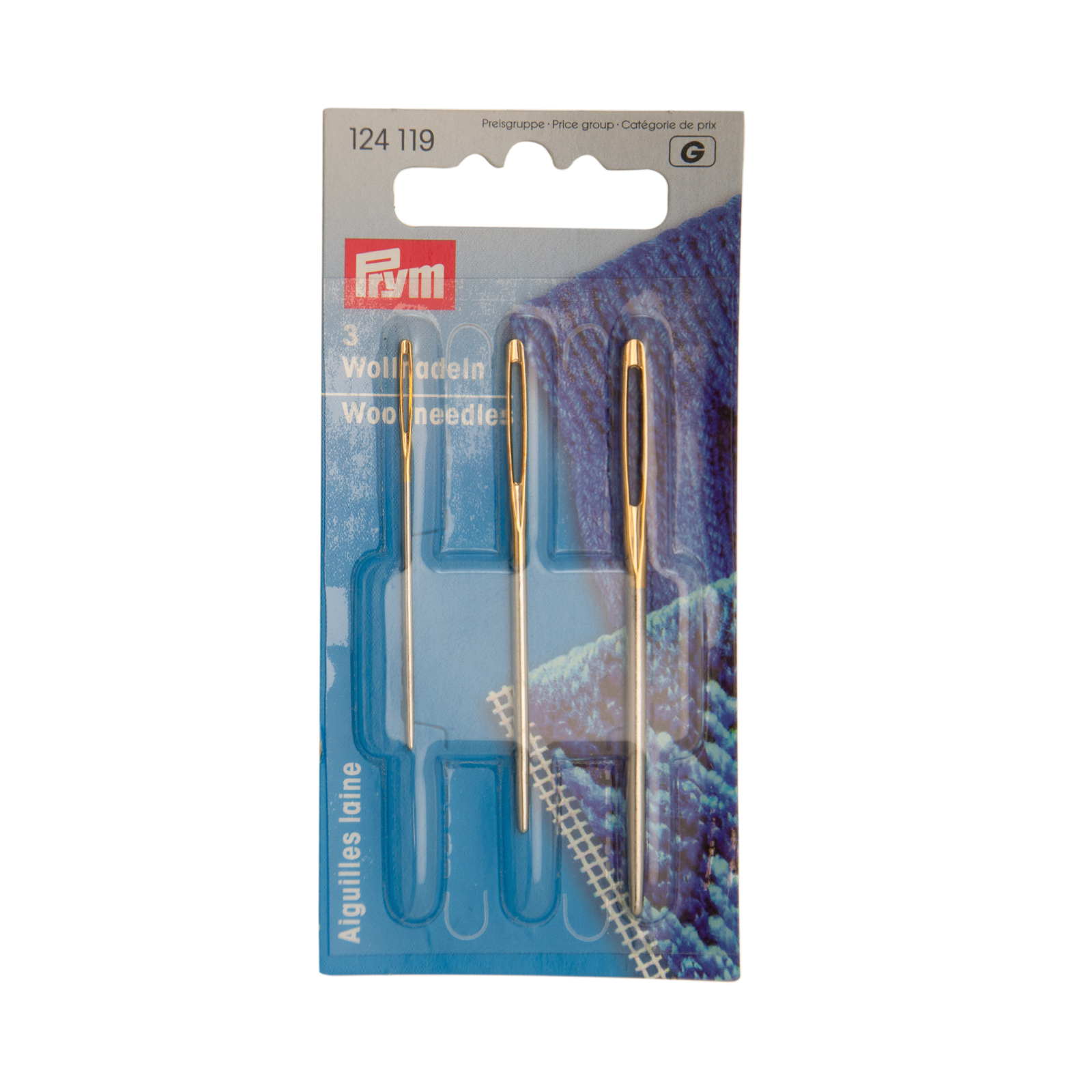 prym wool needles - size 1/3/5 - 3pcs package | 1pc